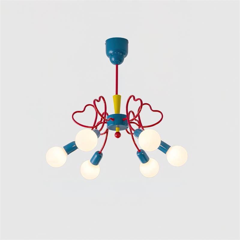 Chandelier Heart-Shaped Playful - Letslighting