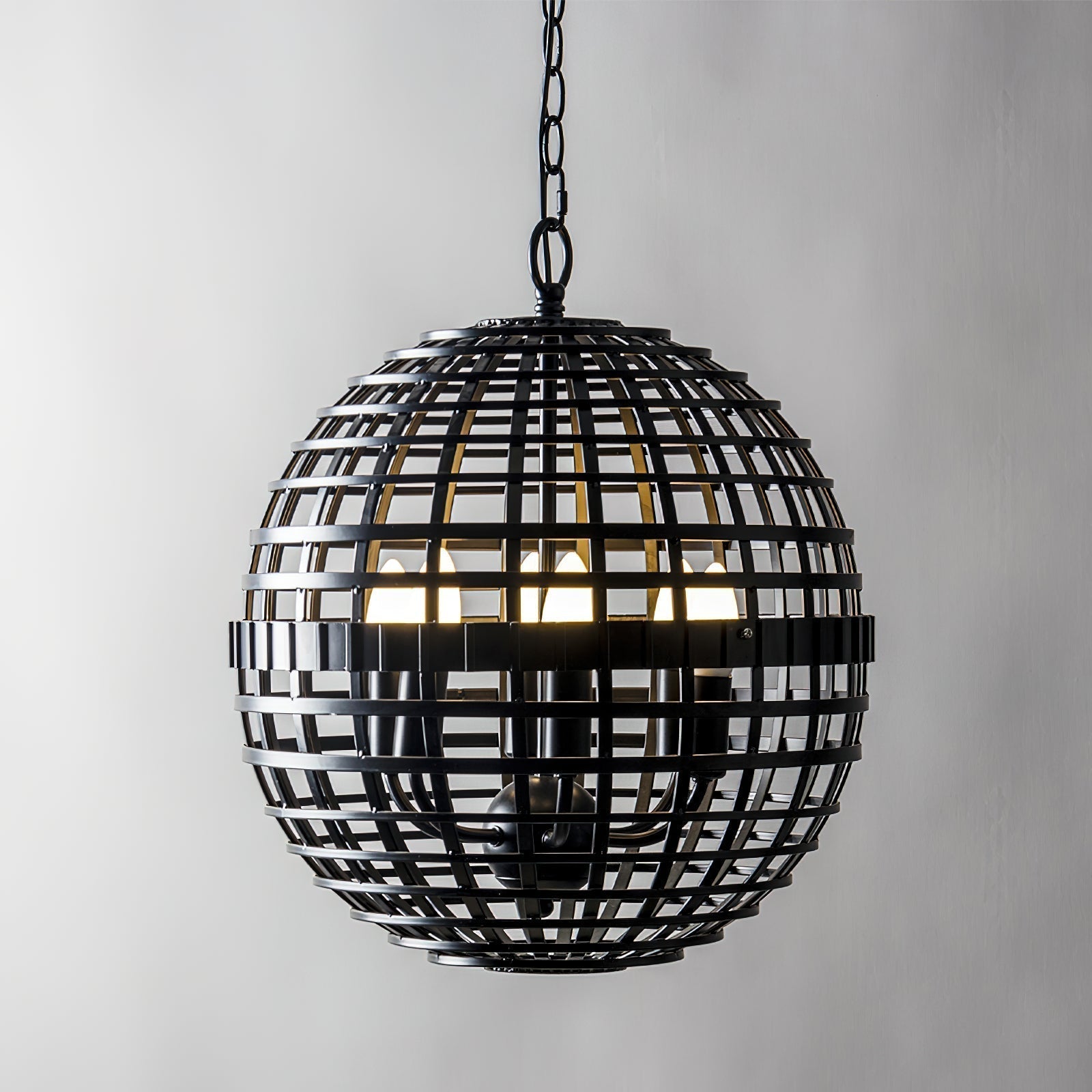 Virinia Individual Creativity Globe Metal Pendant Lamp - Lamp Copper