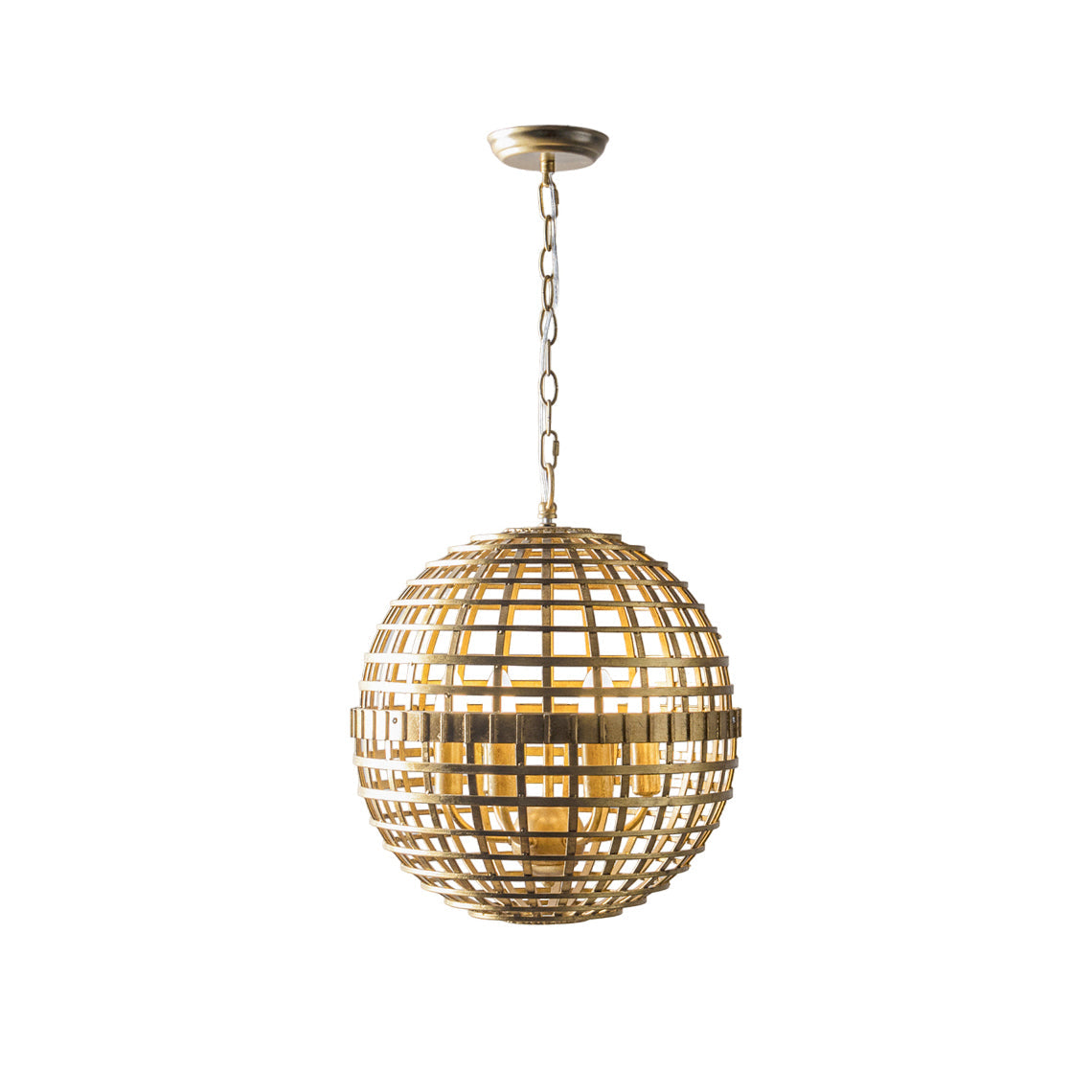 Virinia Individual Creativity Globe Metal Pendant Lamp - Lamp Copper