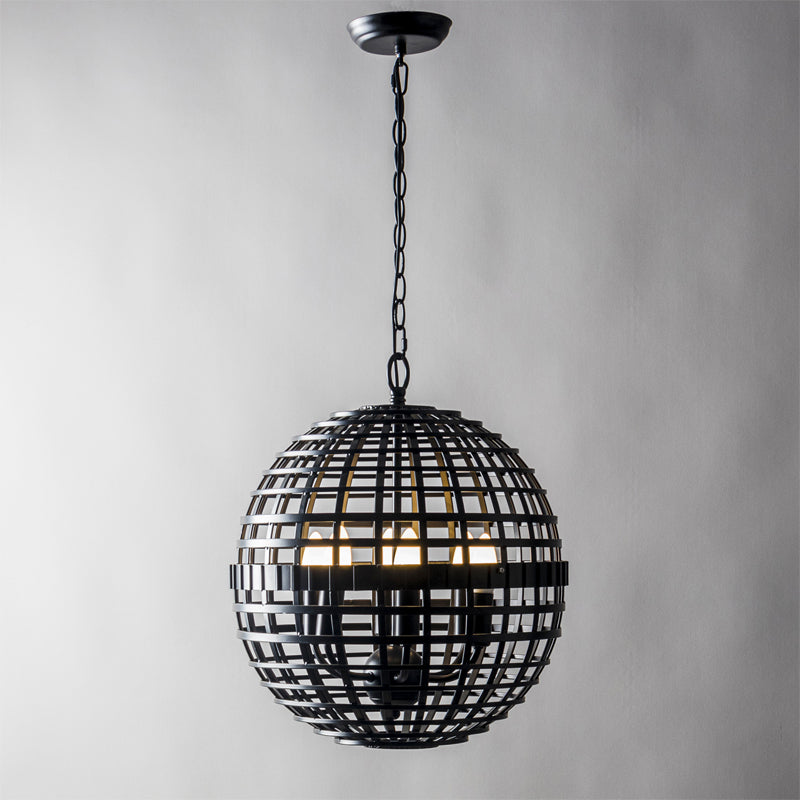 Virinia Individual Creativity Globe Metal Pendant Lamp - Lamp Copper