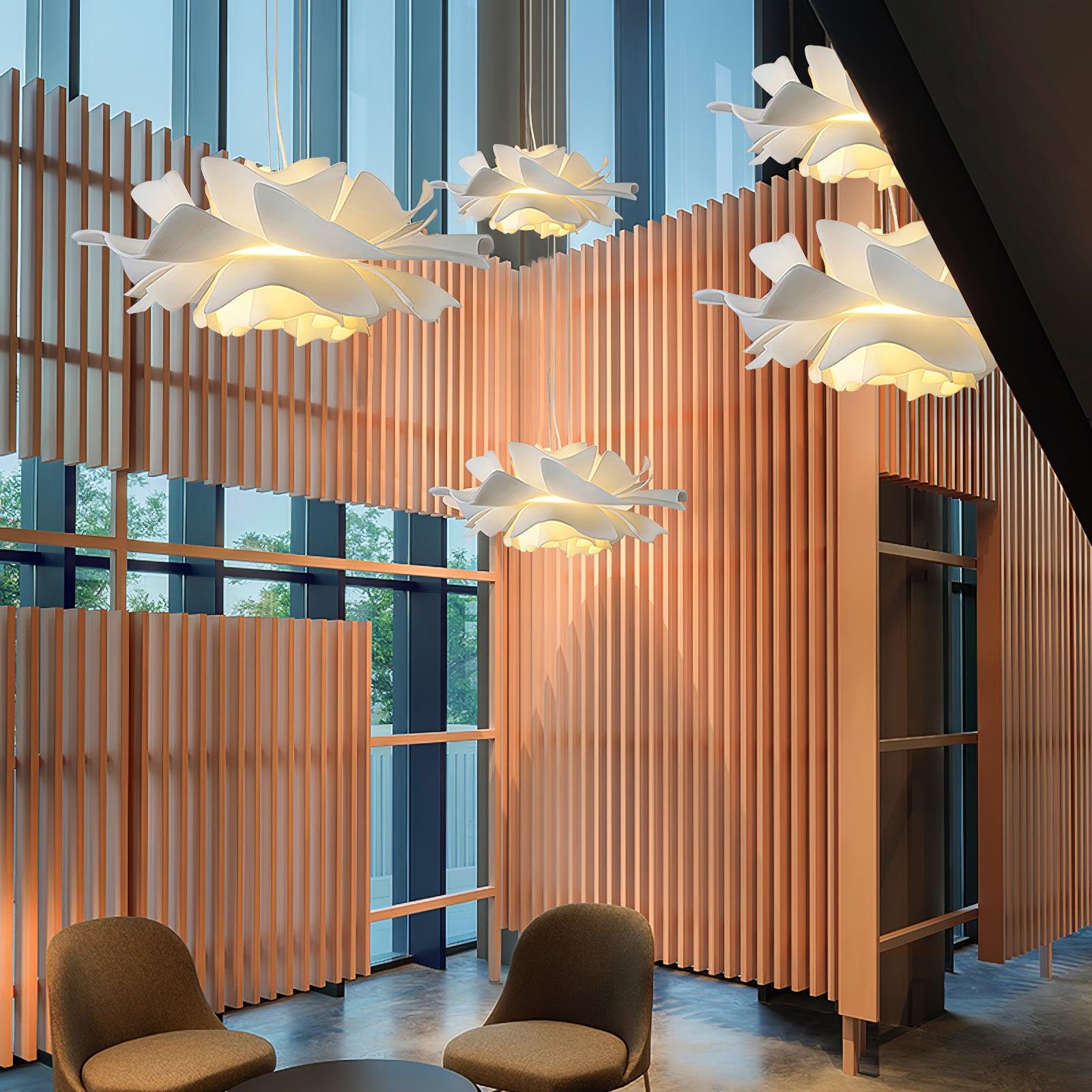 Lotus Flower Pendant Lamp - Blowlighting