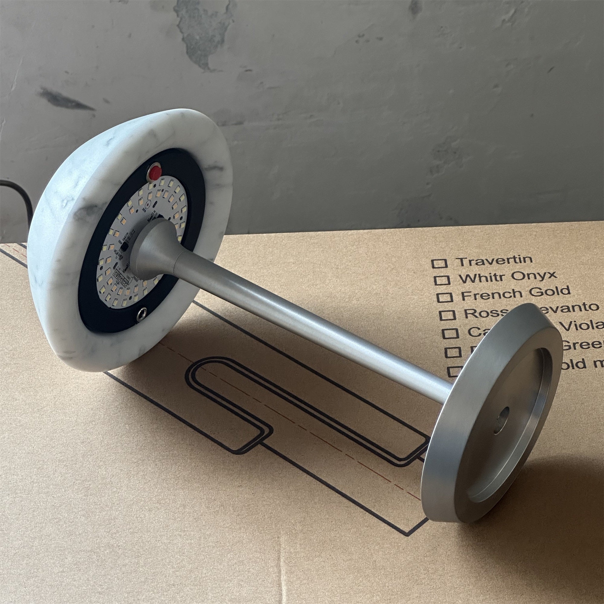 Mini Fiore Table Lamp (built-in battery) - Lamp Copper