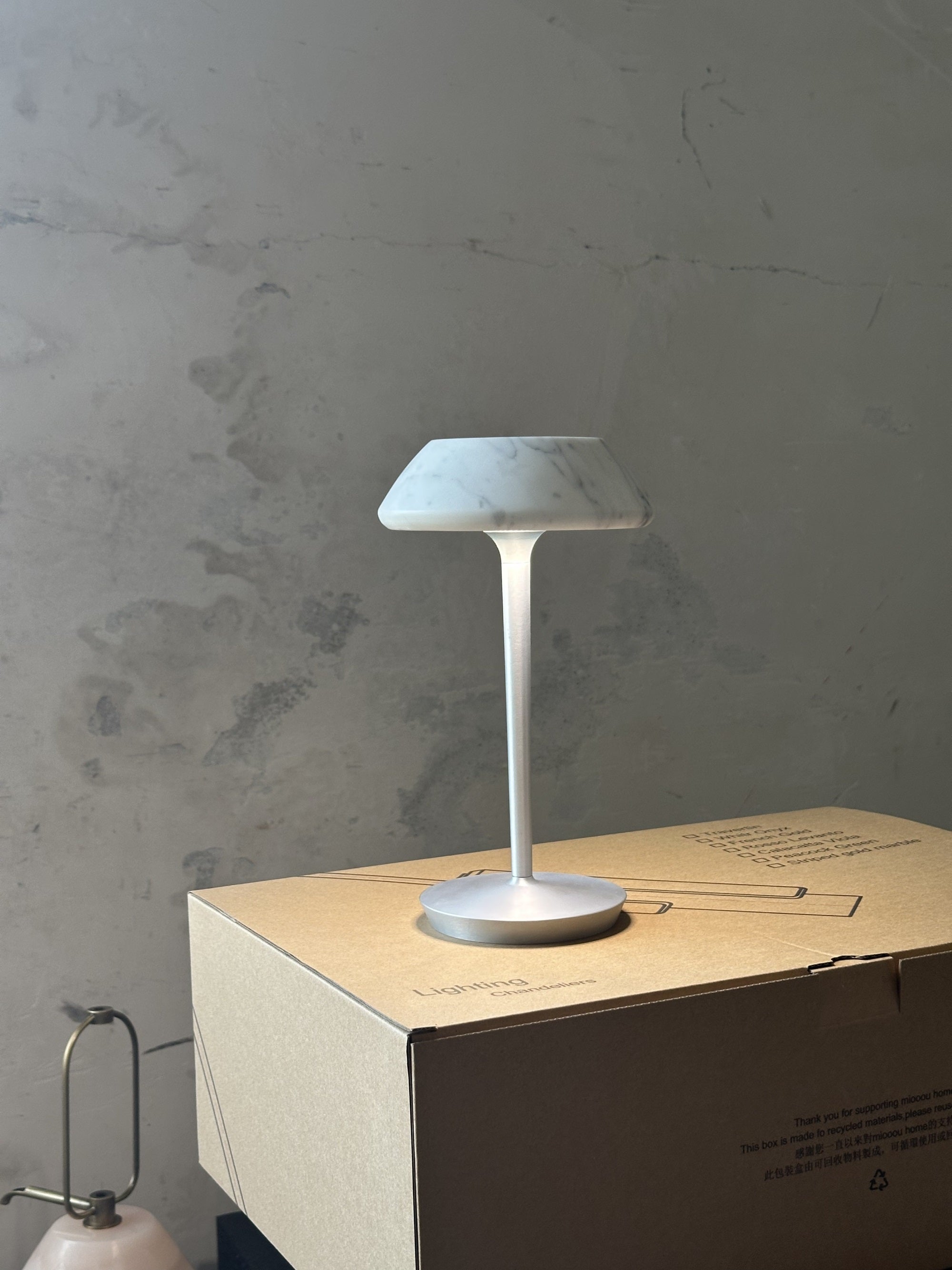 Mini Fiore Table Lamp (built-in battery) - Lamp Copper