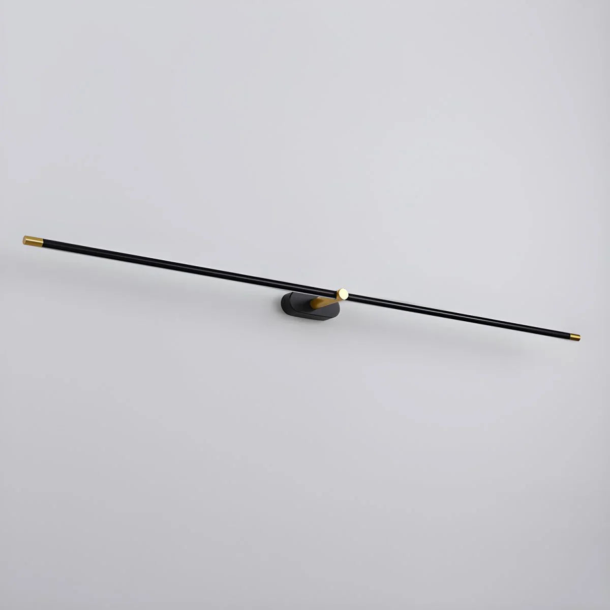 Arisha Lampada da Parete Lineare Minimalista Oro e Nero