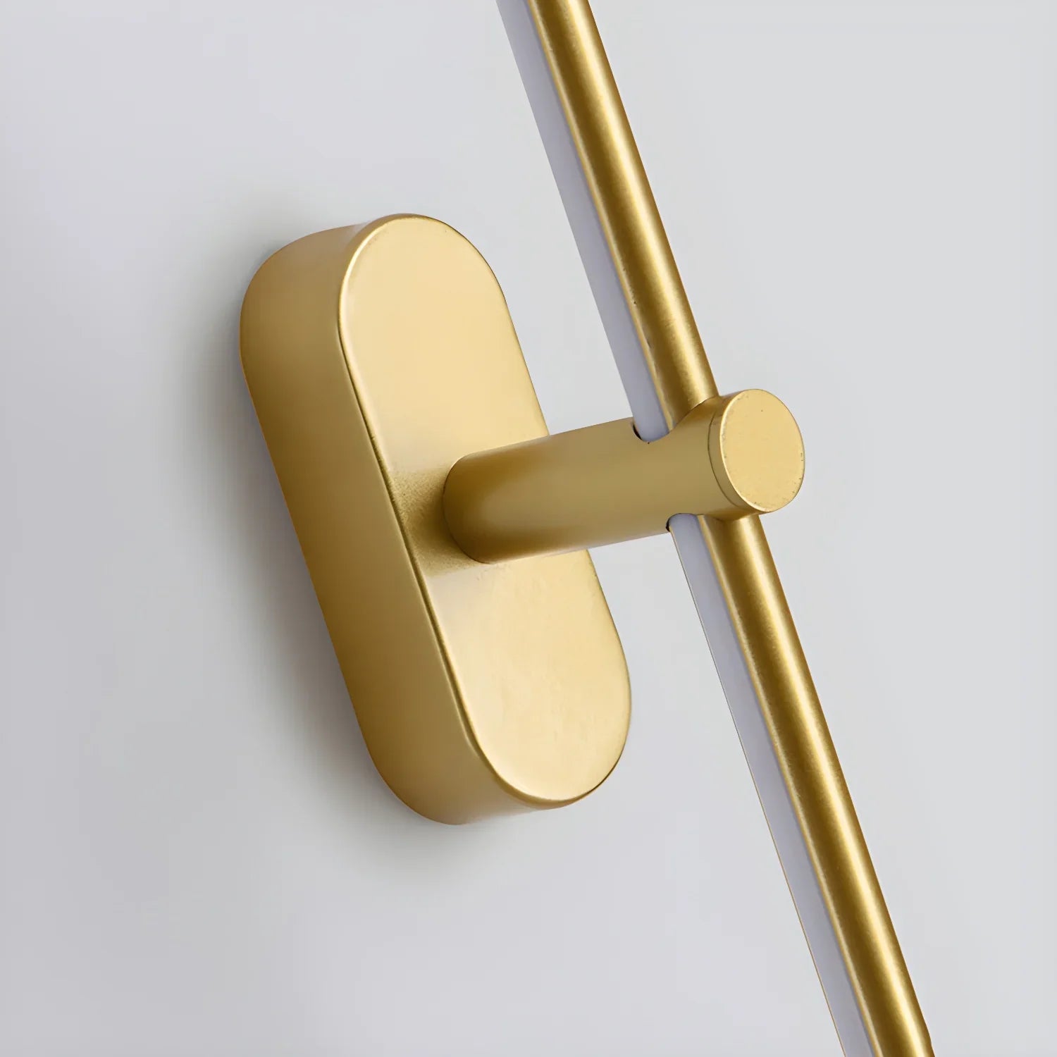 Arisha Lampada da Parete Lineare Minimalista Oro e Nero