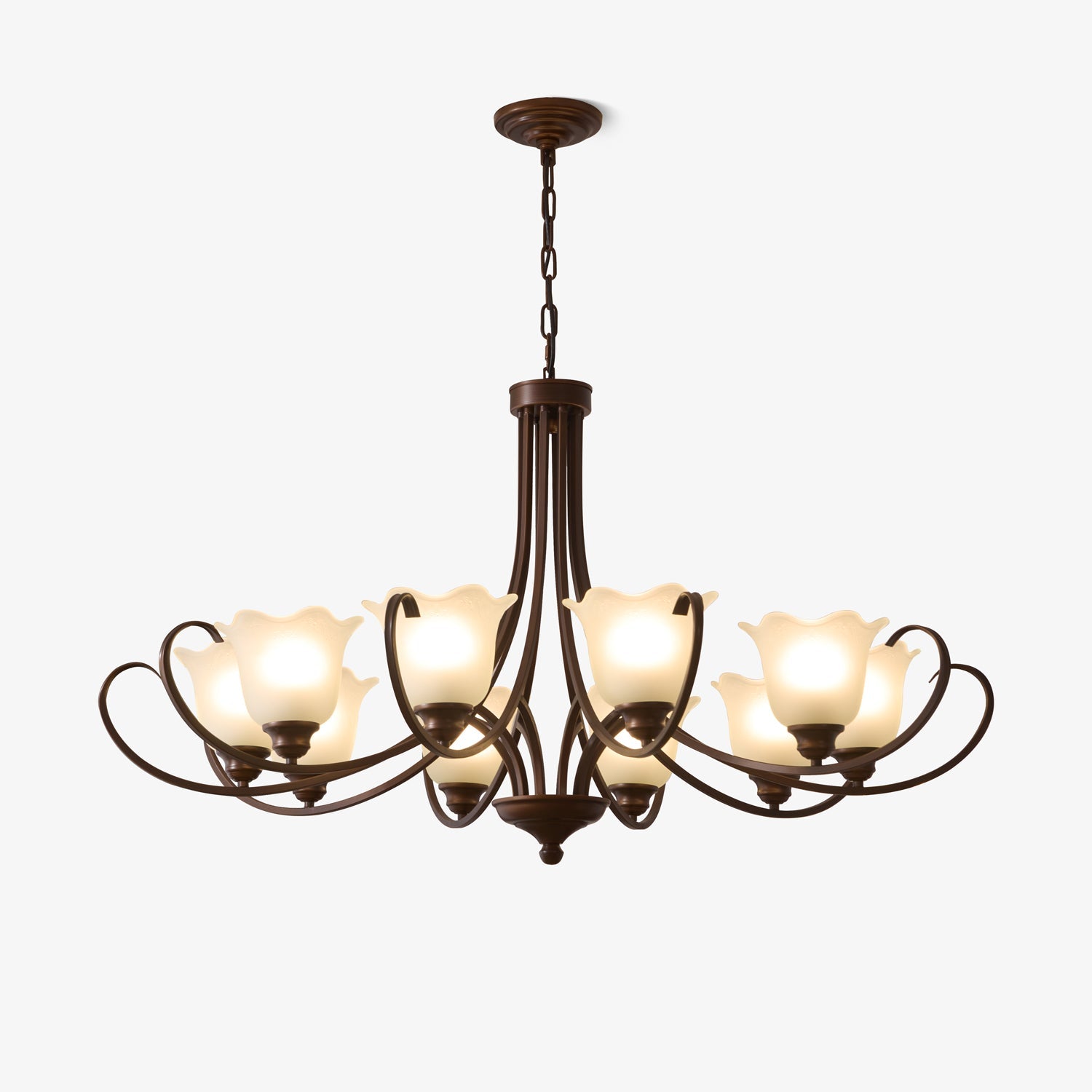 Mireille Floral Chandelier - Blowlighting