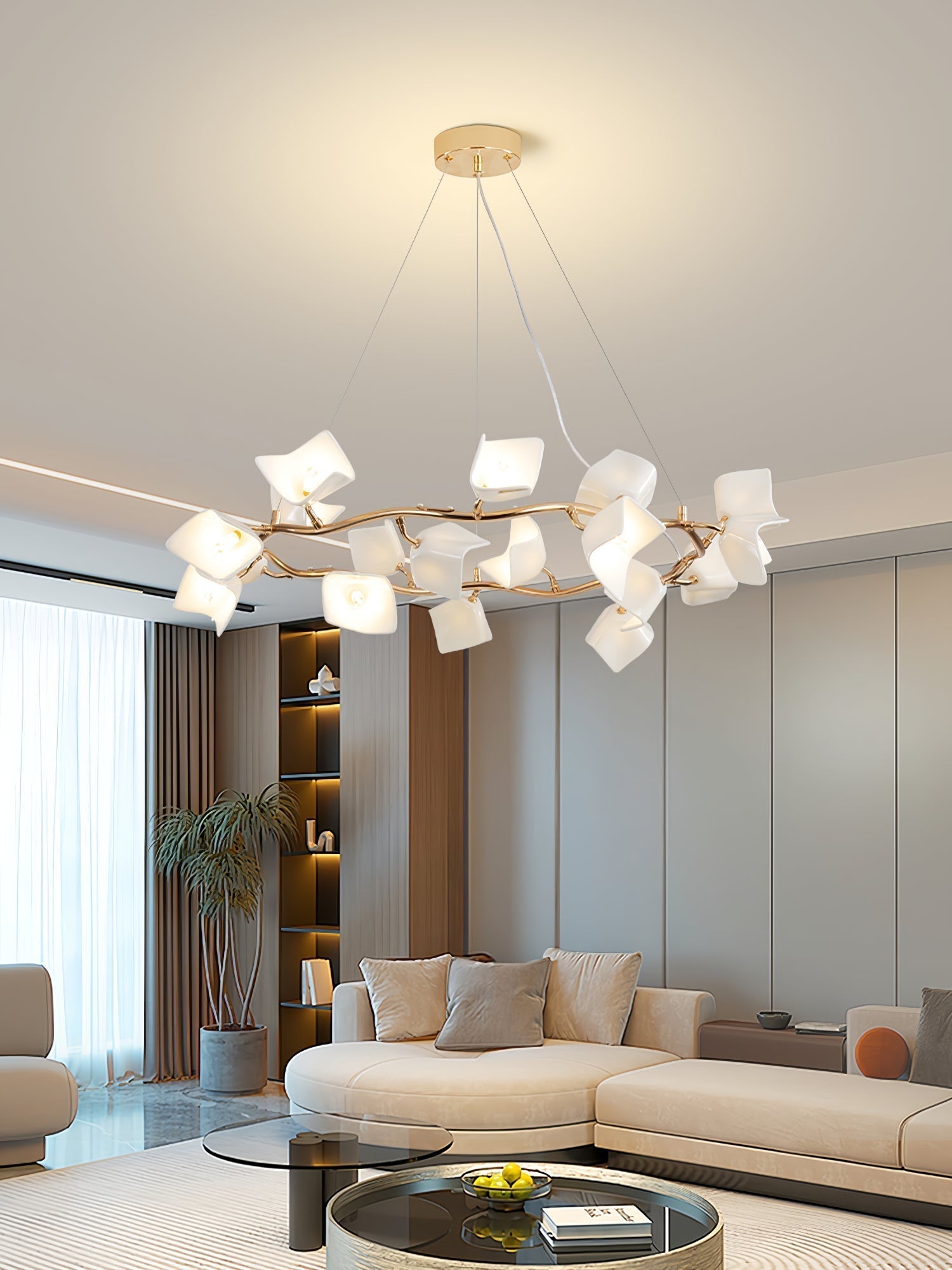 Mistral Flora Chandelier - Blowlighting