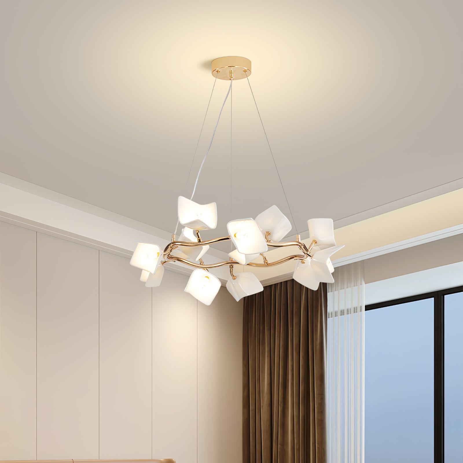 Mistral Flora Chandelier - Blowlighting