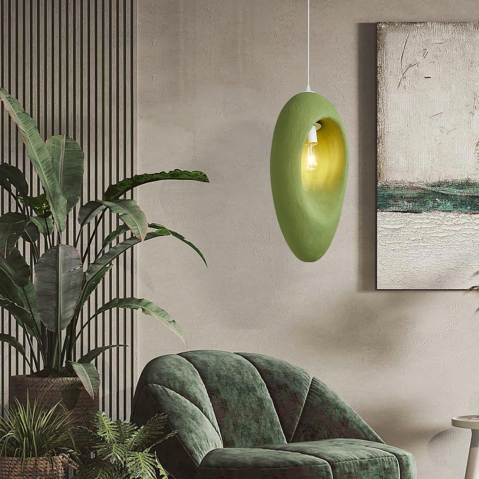 Ulrinara Modern Minimalist Plastic Pendant Light - Blowlighting