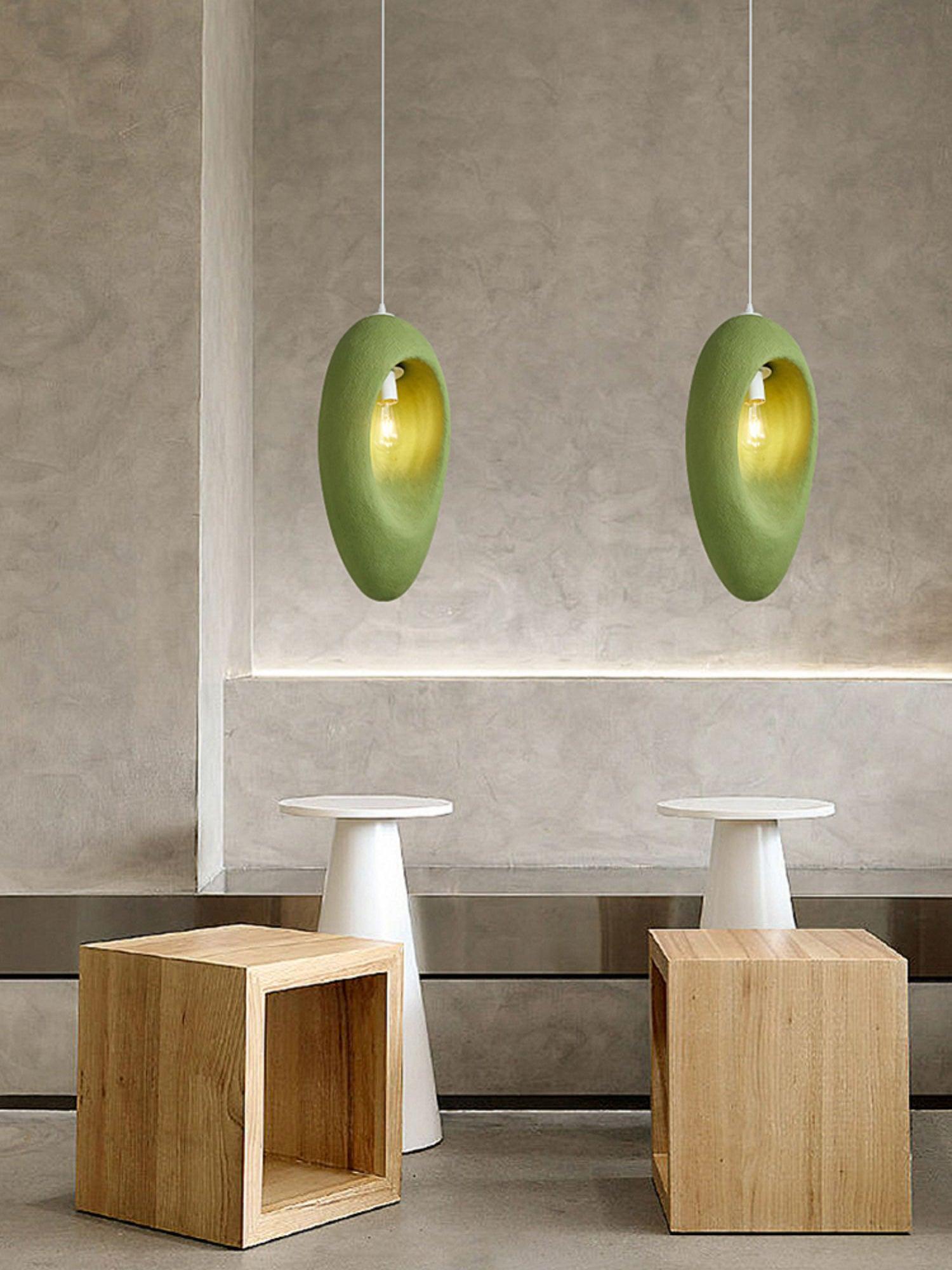 Ulrinara Modern Minimalist Plastic Pendant Light - Blowlighting