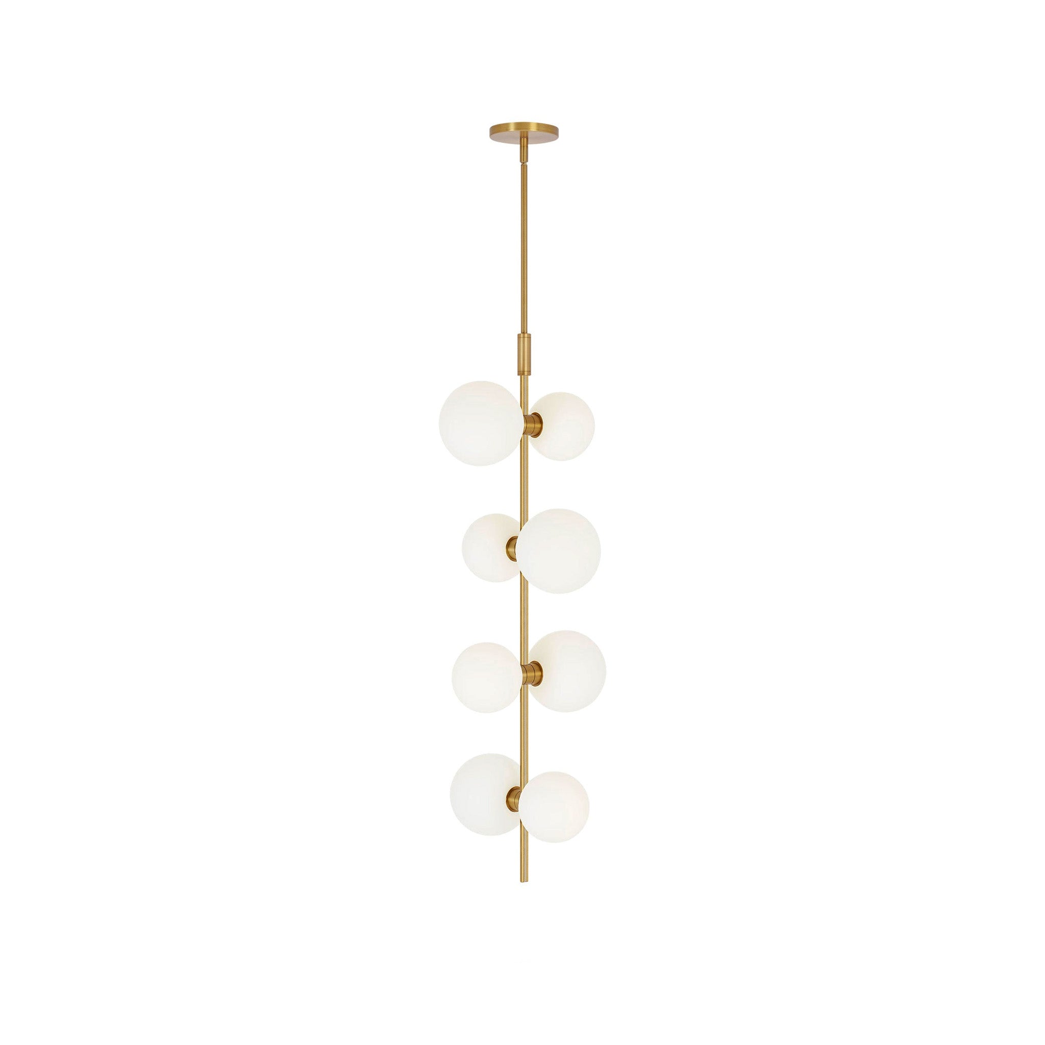 Zelirila Modern Premium Art Rail Glass Pendant Lamp - Lamp Copper
