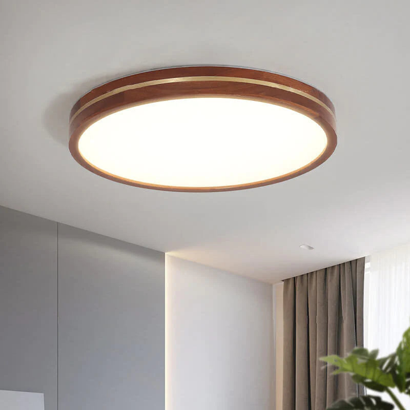 Muto Moderno Legno/Metallo/Acrilico Plafoniera Camera da letto/Soggiorno