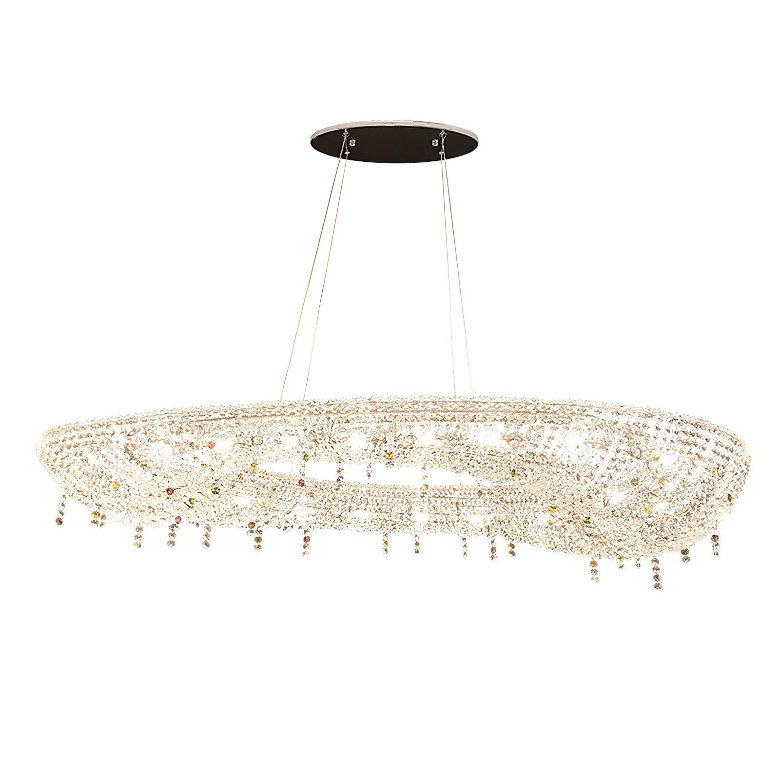 Aeliora Embellished Crystal Pendant Light - Blowlighting