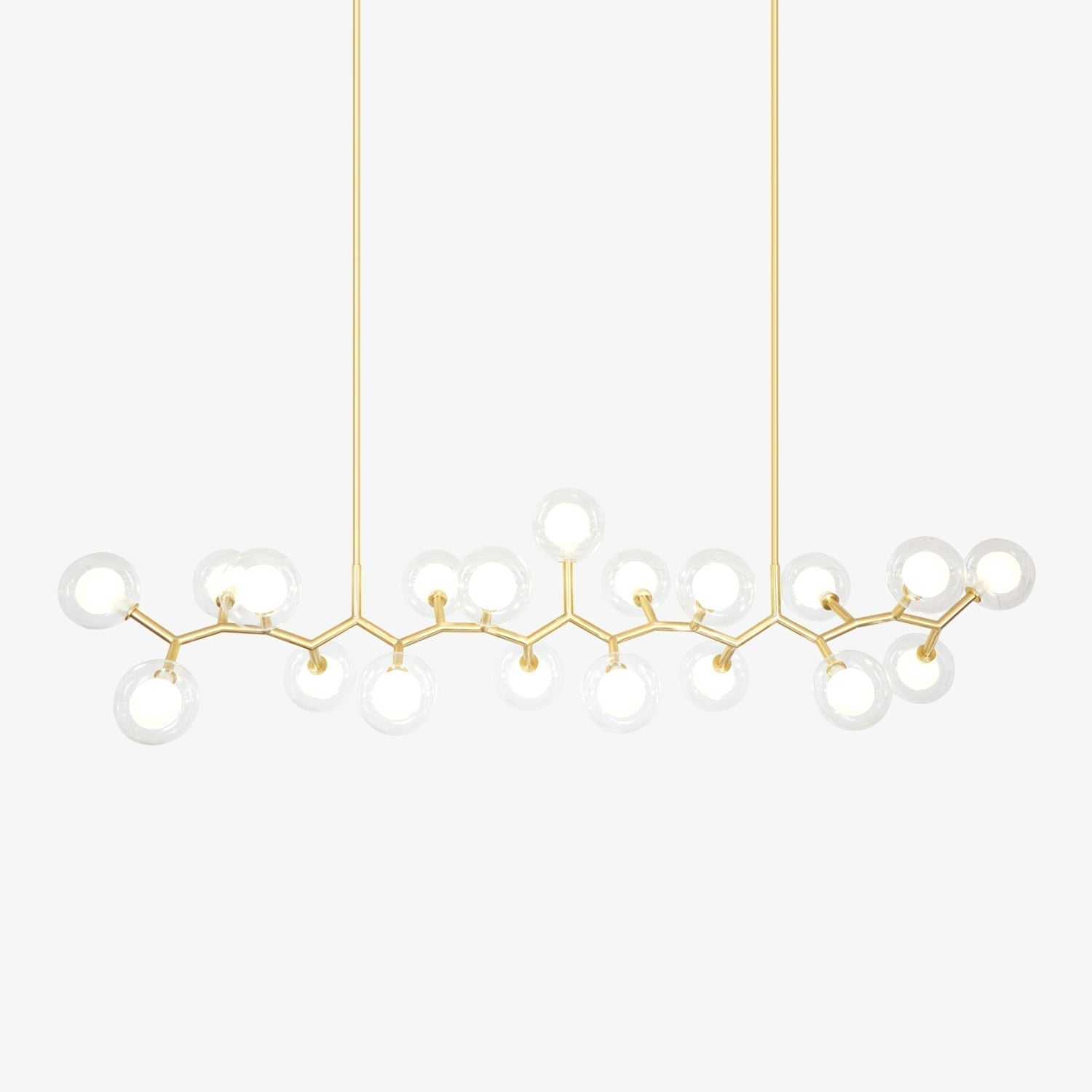Aeliora Branch Brass Pendant Light - Blowlighting