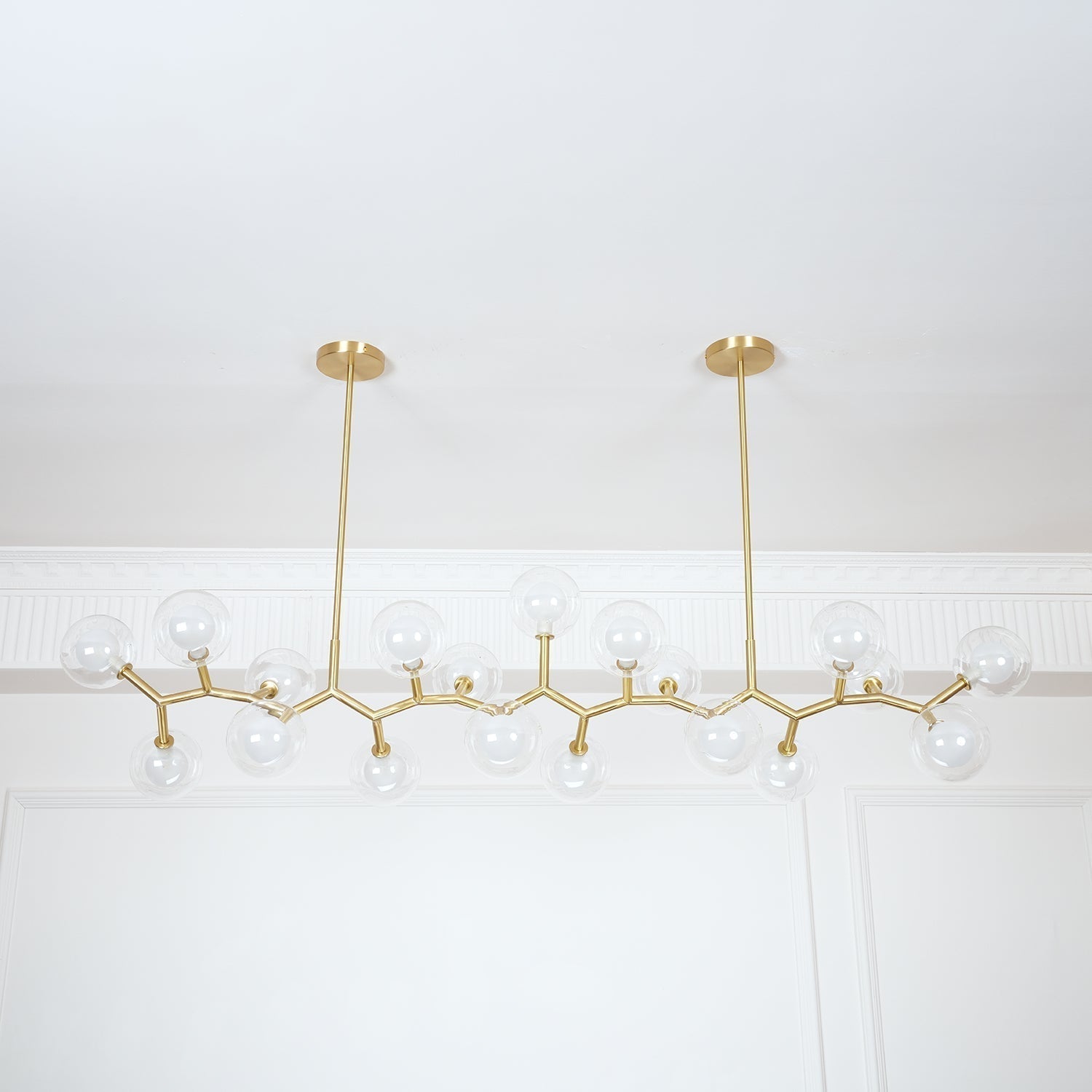 Aeliora Branch Brass Pendant Light - Blowlighting