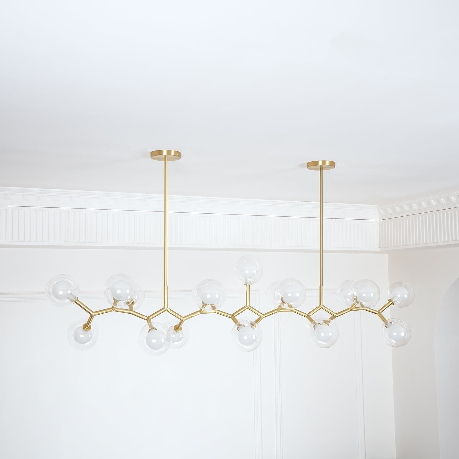 Aeliora Branch Brass Pendant Light - Blowlighting