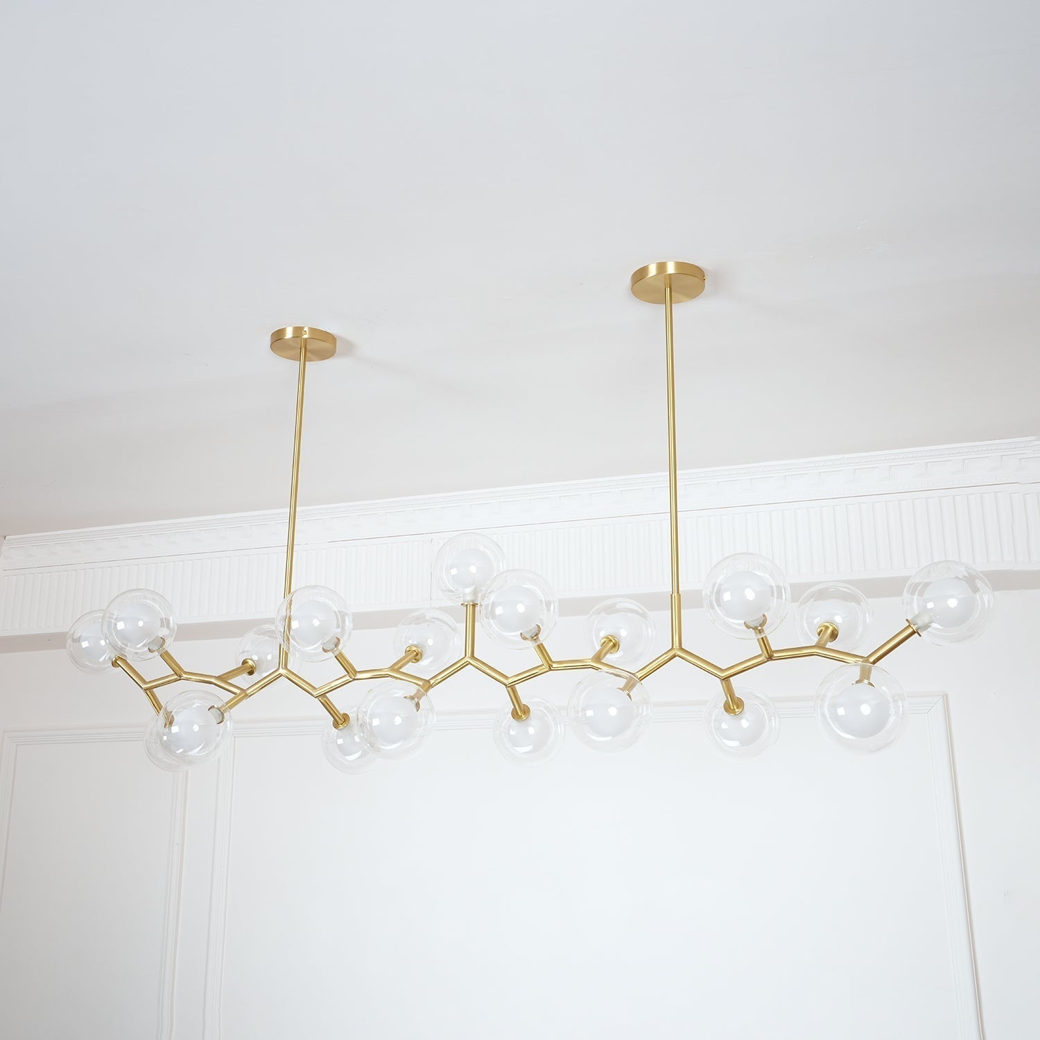 Aeliora Branch Brass Pendant Light - Blowlighting