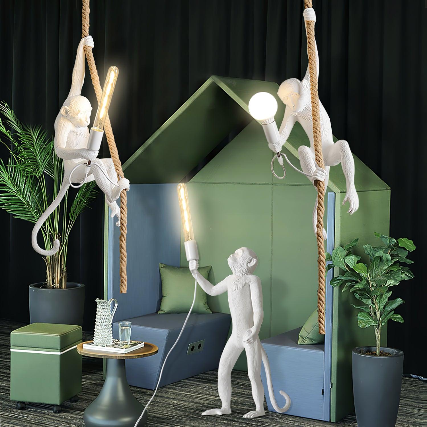 Monkey Pendant Lamp - Blowlighting