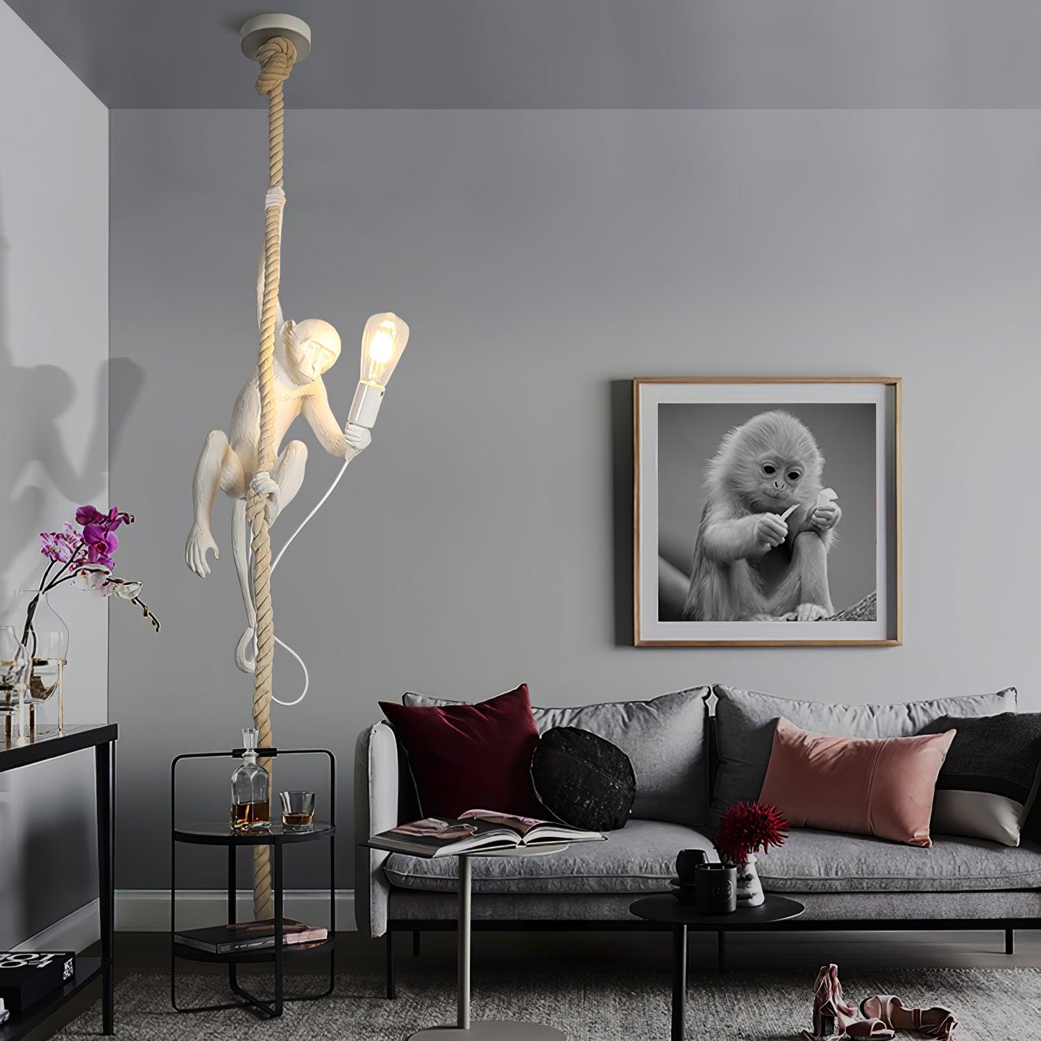 Monkey Pendant Lamp - Blowlighting