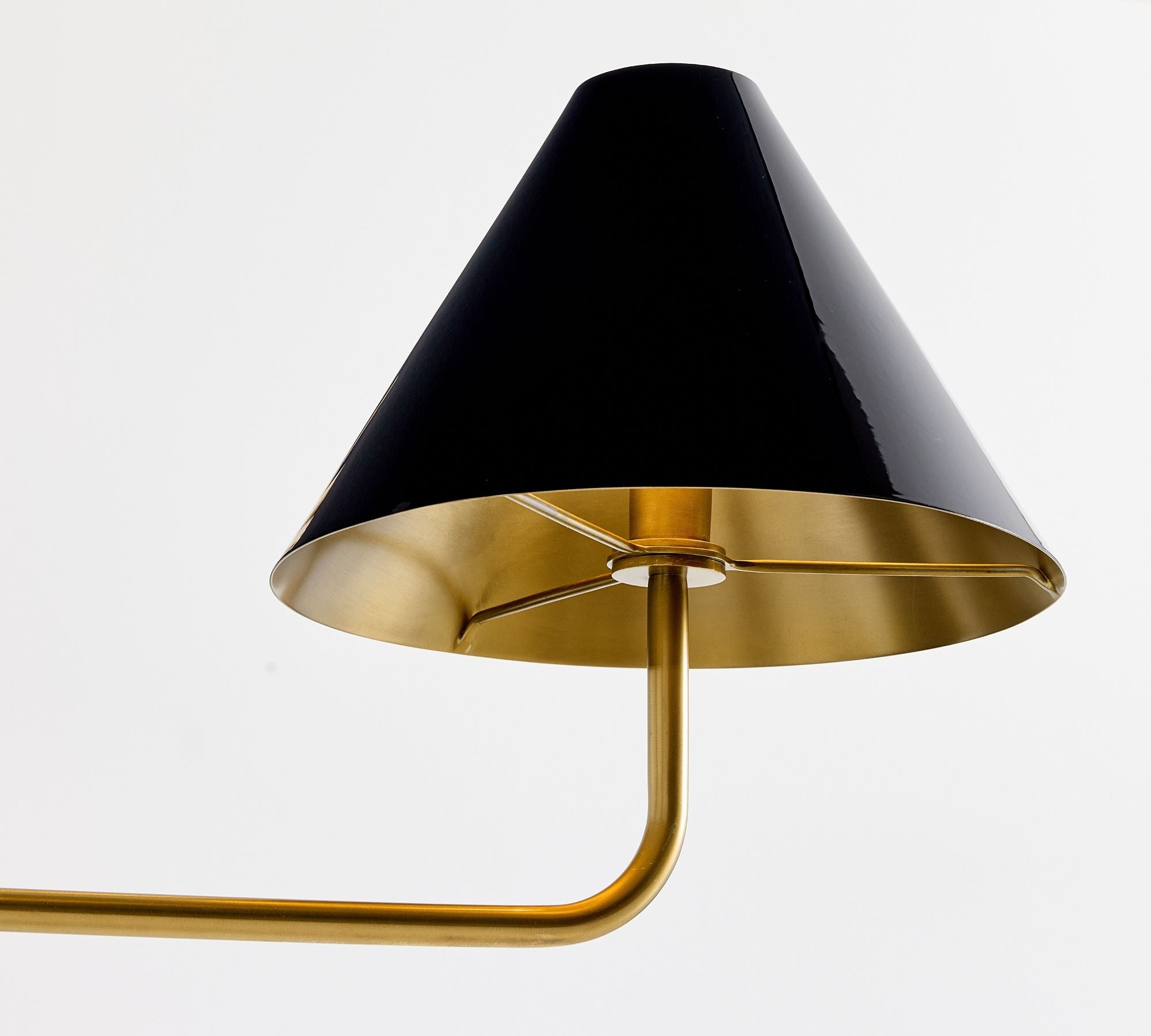 Zoruvyh Three Tier Vintage Industrial Fabric Metal Chandelier - Lamp Copper