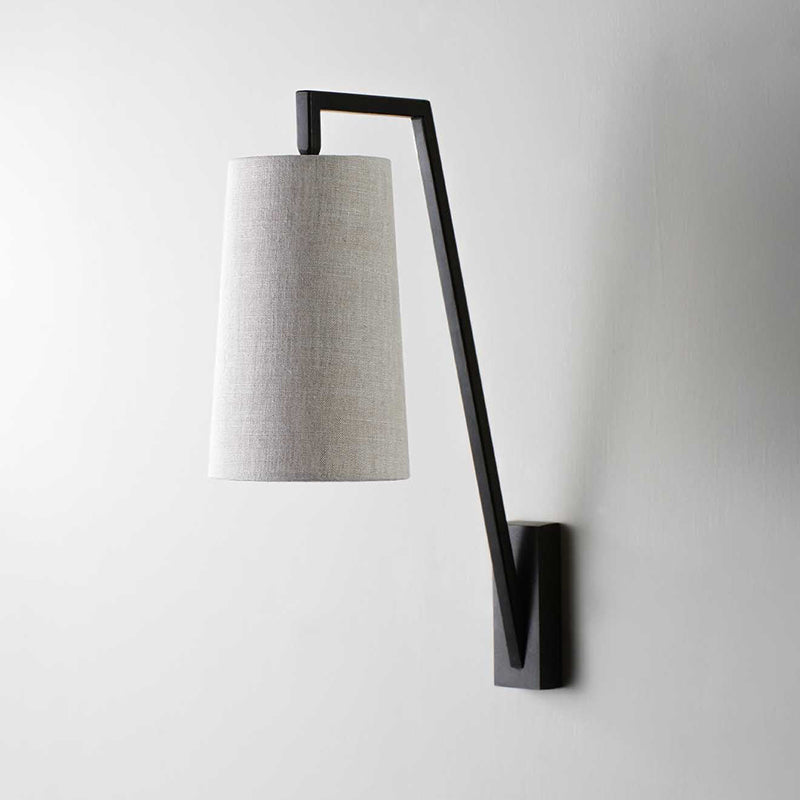 Myvarira Modern Minimalist Brass Fabric Wall Lamp - Lamp Copper