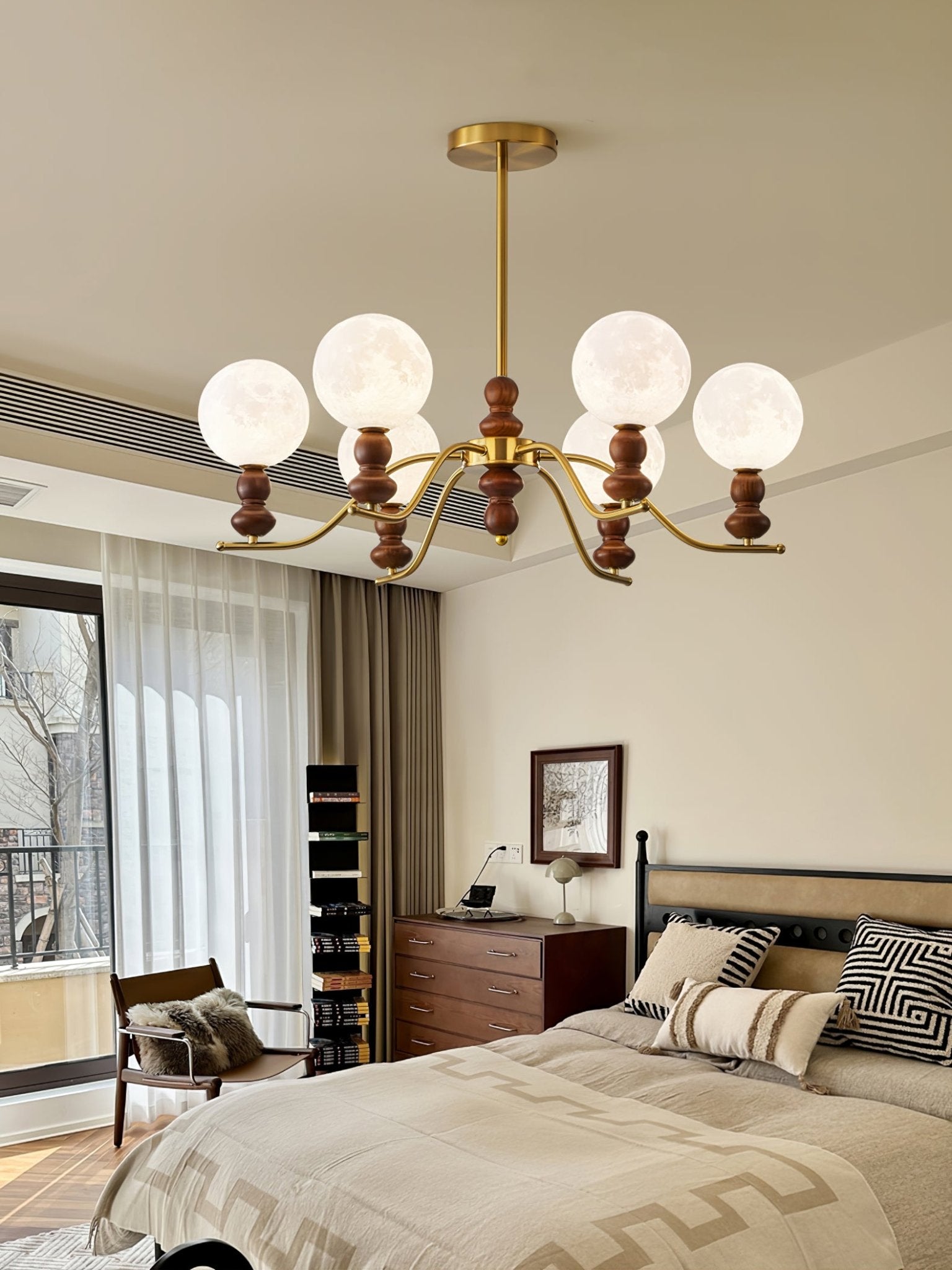 Moonlit Globe Chandelier - Blowlighting