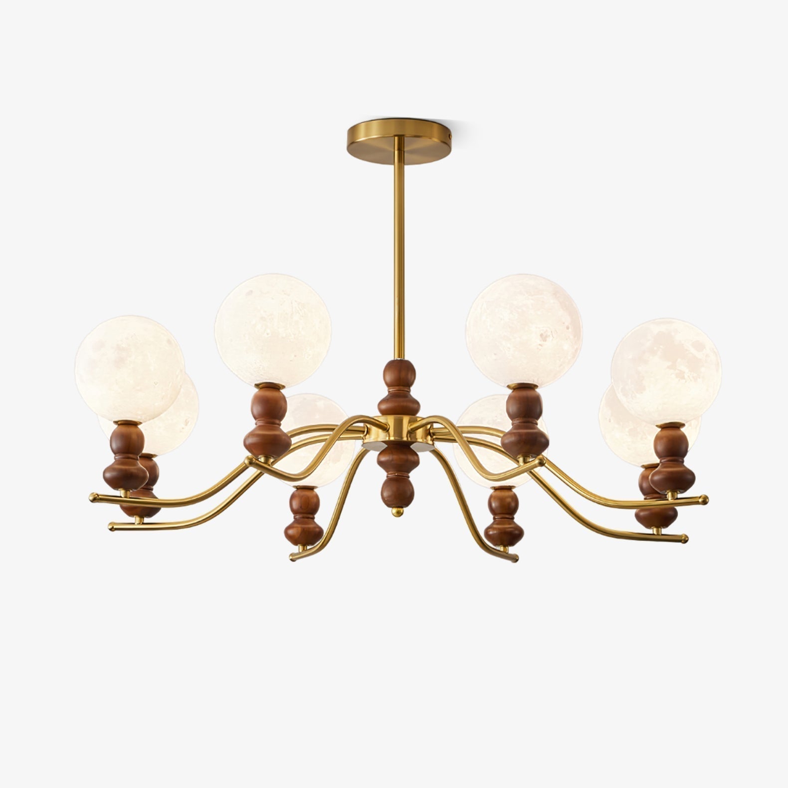 Moonlit Globe Chandelier - Blowlighting