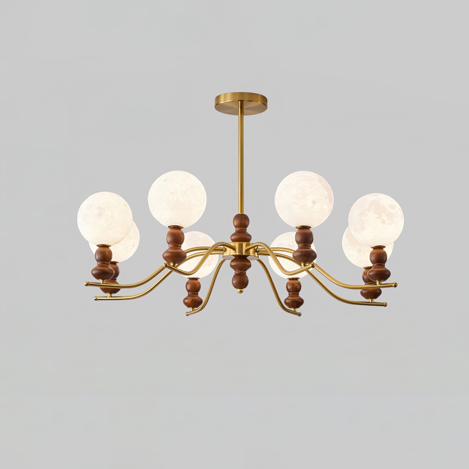 Moonlit Globe Chandelier - Blowlighting