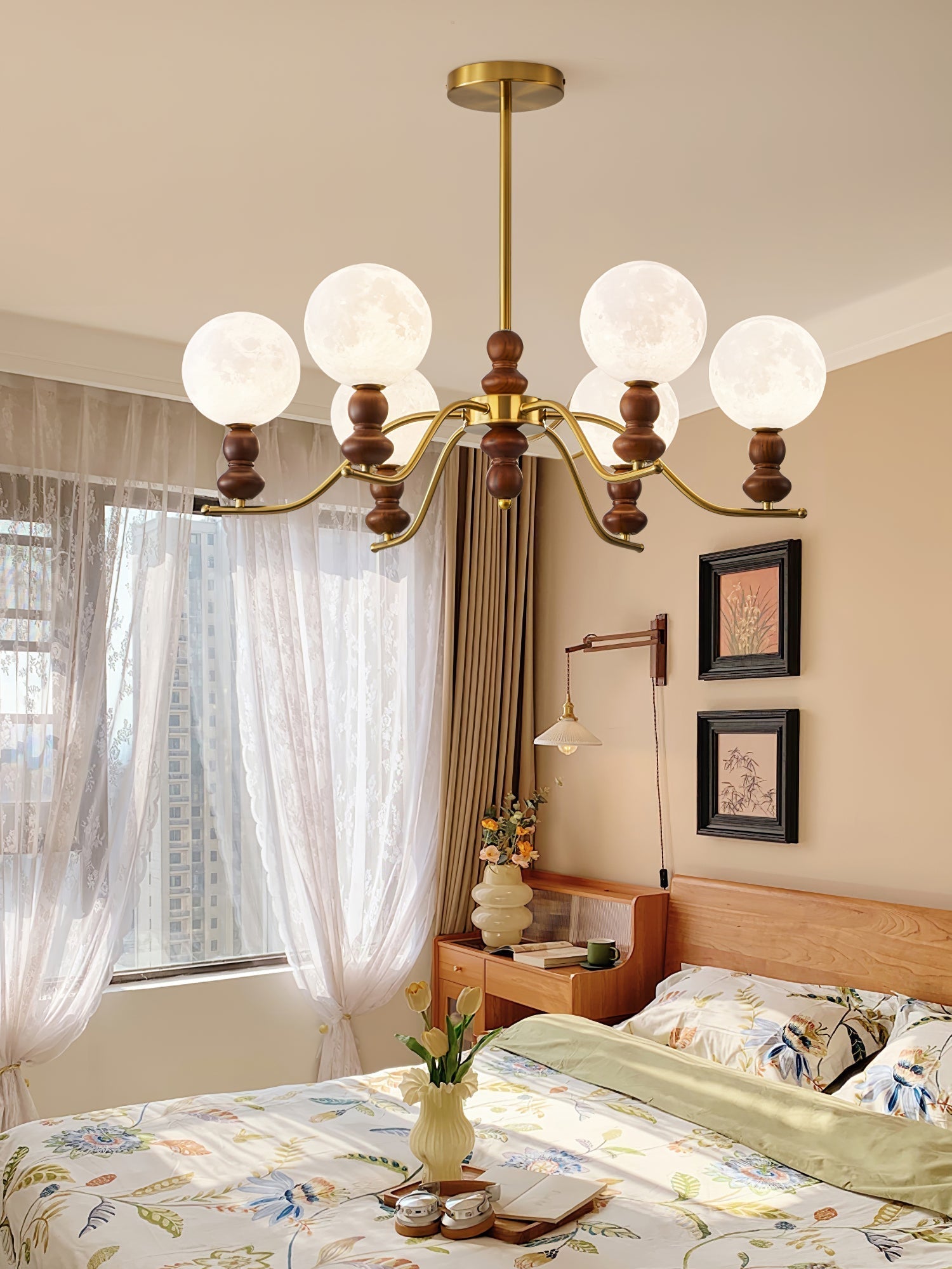 Moonlit Globe Chandelier - Blowlighting