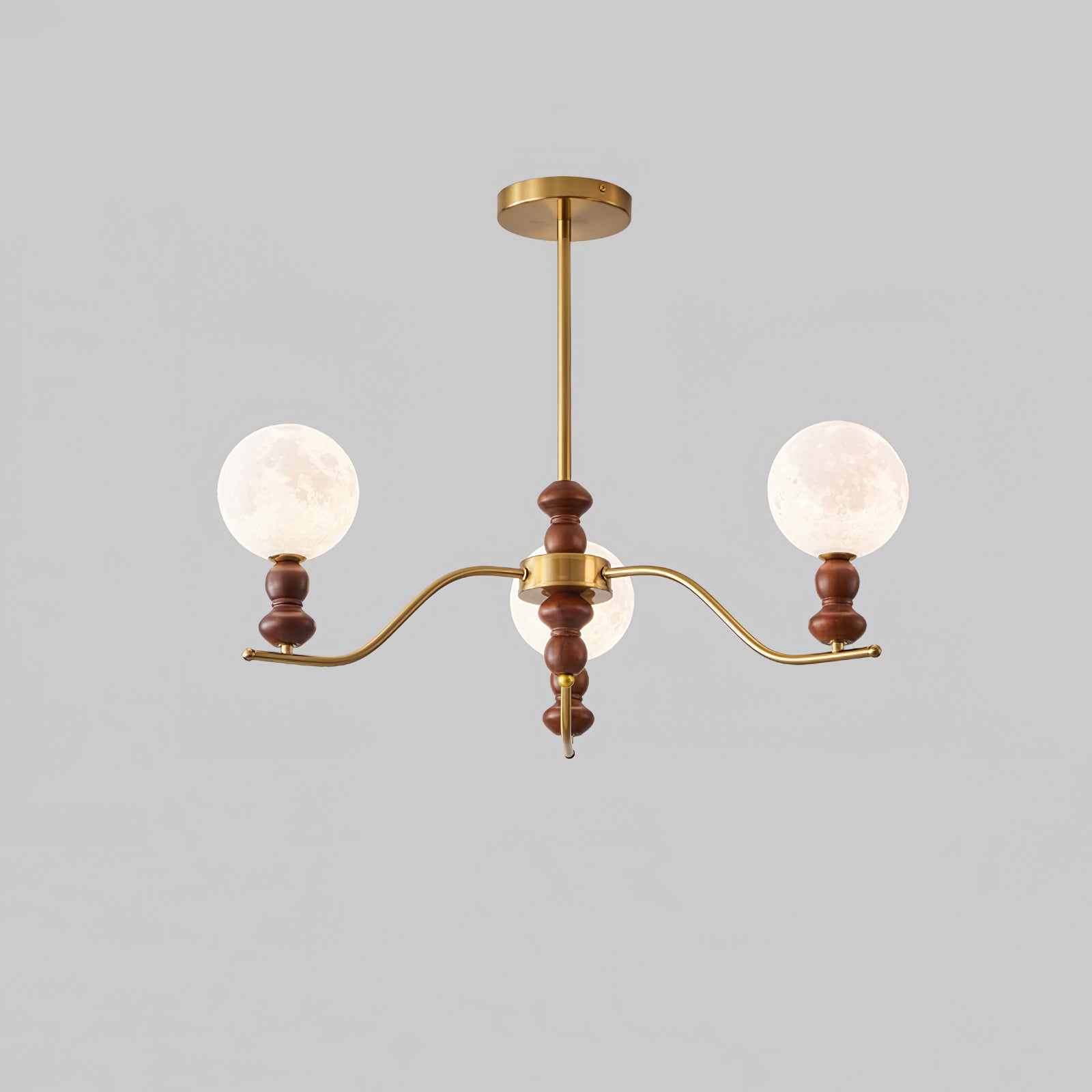 Moonlit Globe Chandelier - Blowlighting