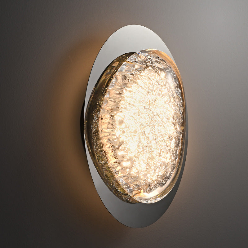 Alsolia Modern Minimalist Metal Sconce Wall Lamp - Lamp Copper