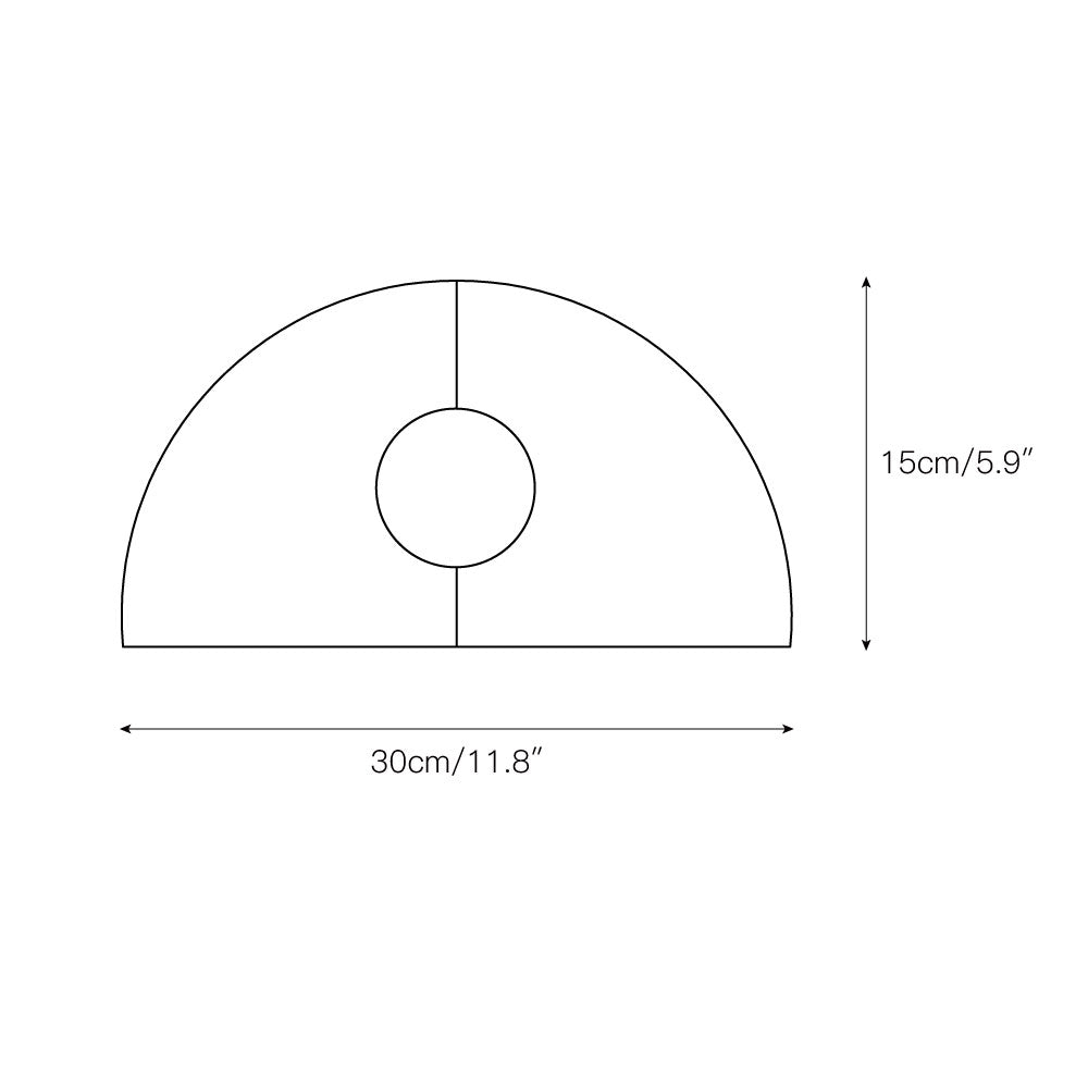 Nytheos Modern Minimalist Resin Glass Wall Lamp - Lamp Copper