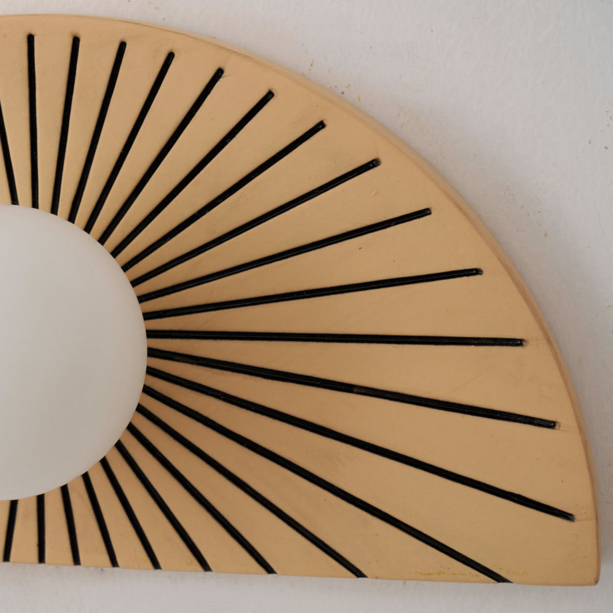 Nytheos Modern Minimalist Resin Glass Wall Lamp - Lamp Copper