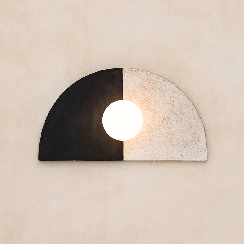 Nytheos Modern Minimalist Resin Glass Wall Lamp - Lamp Copper