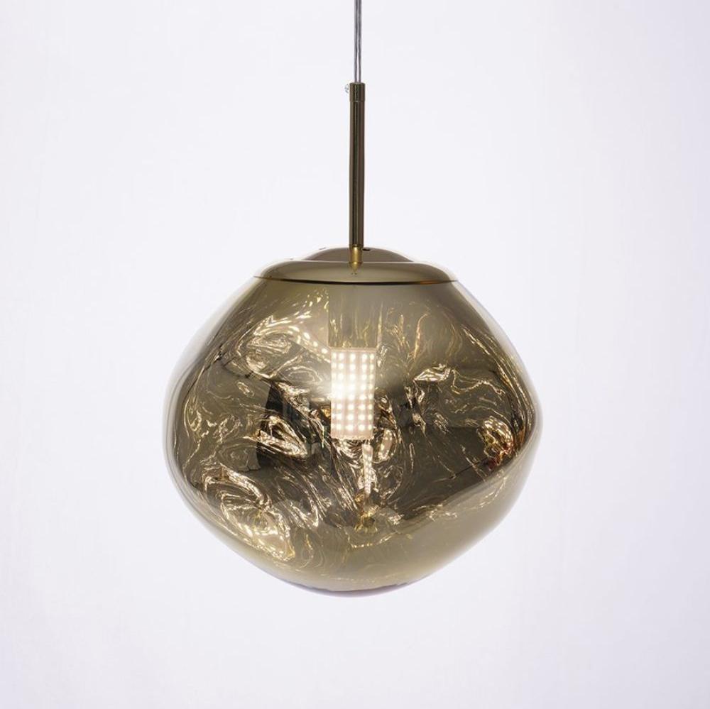 Solara Pendant Lamp Blown Glass Irregular Cluster Sculptural - Letslighting