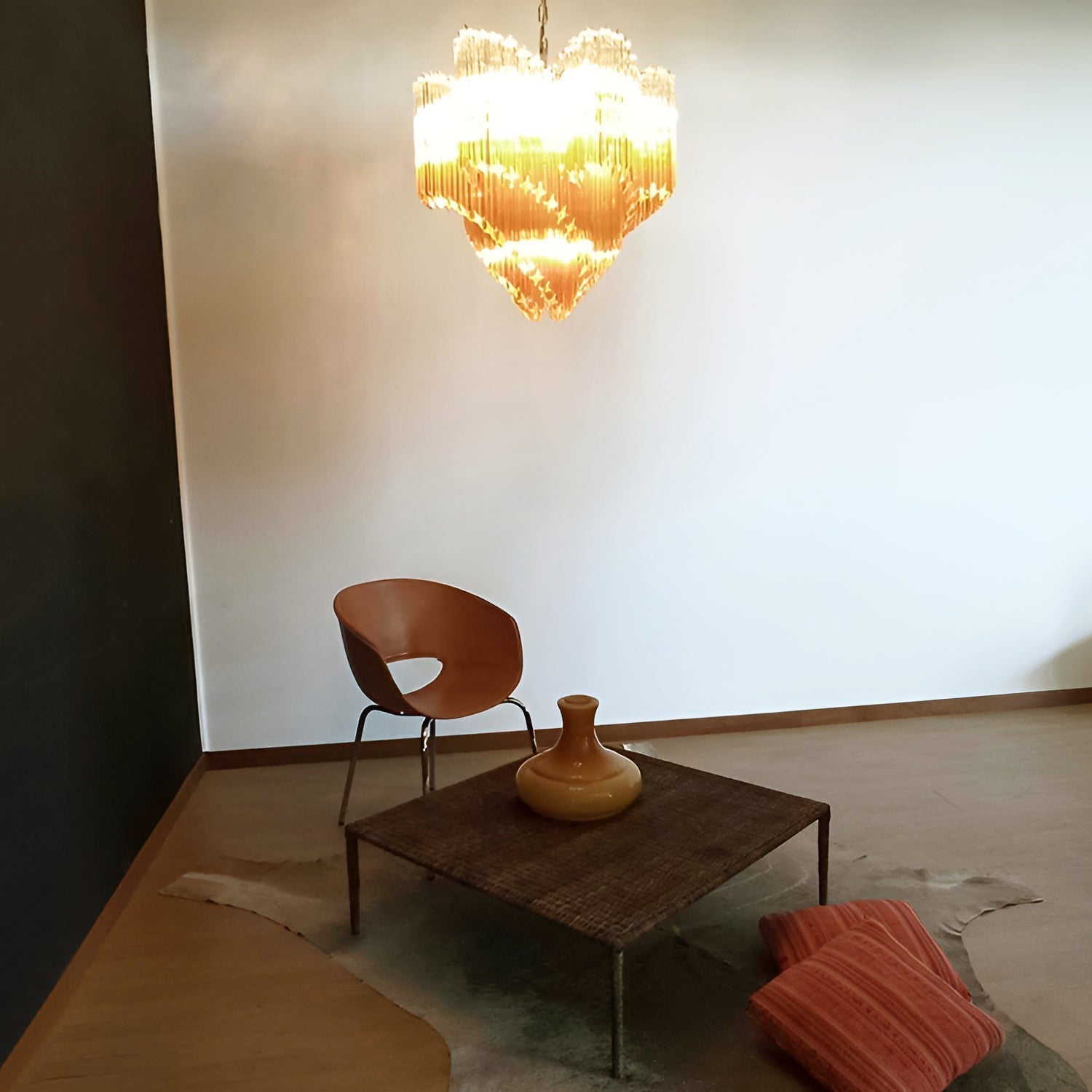 Evmararae Gradient Glass Chandelier - Blowlighting