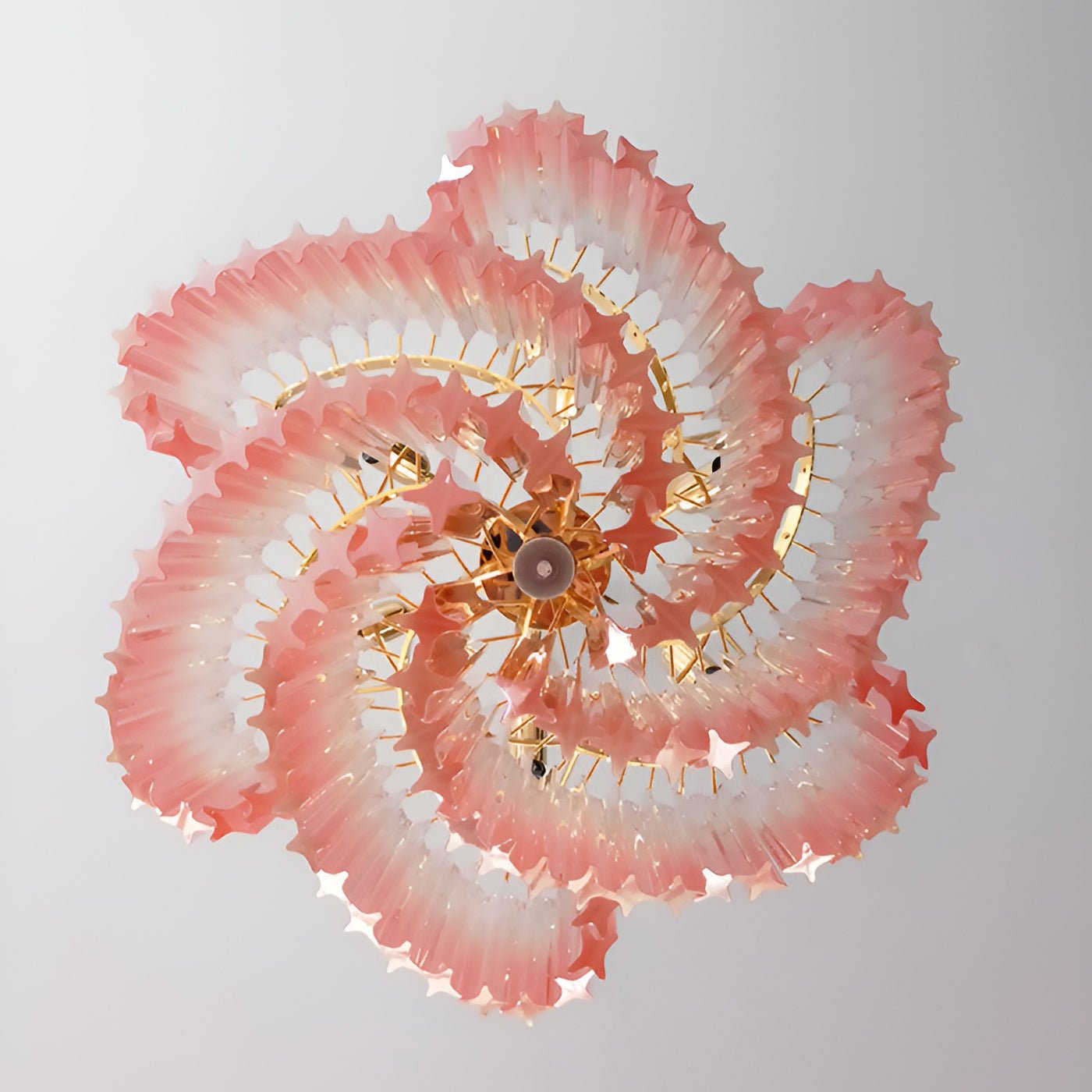 Evmararae Gradient Glass Chandelier - Blowlighting