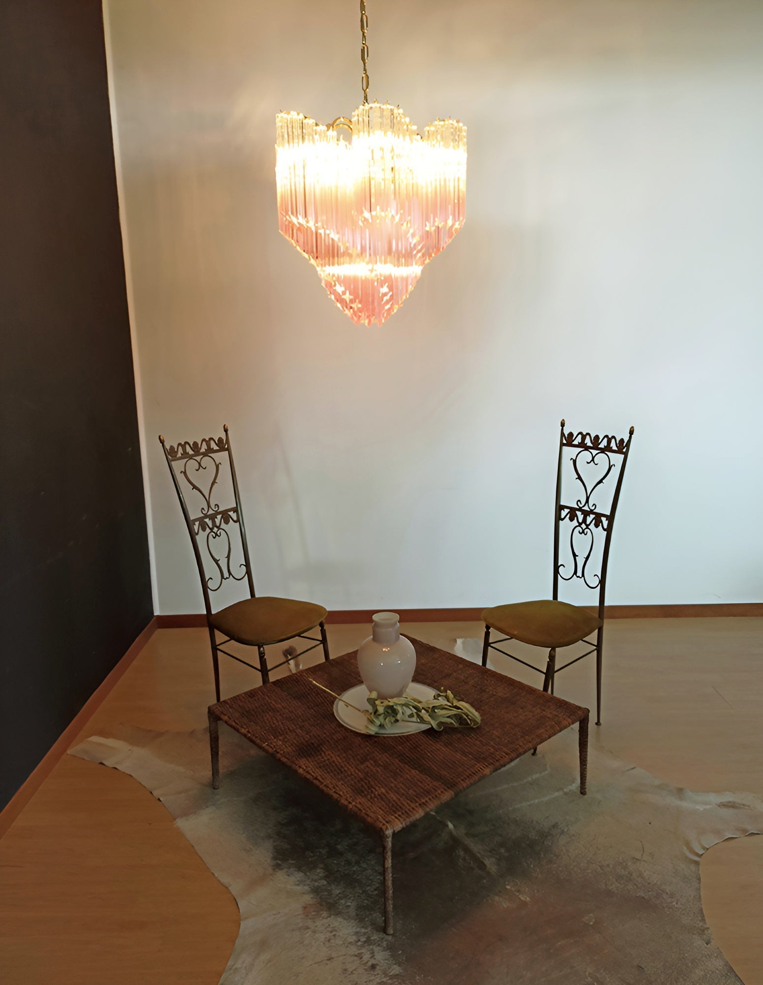 Evmararae Gradient Glass Chandelier - Blowlighting