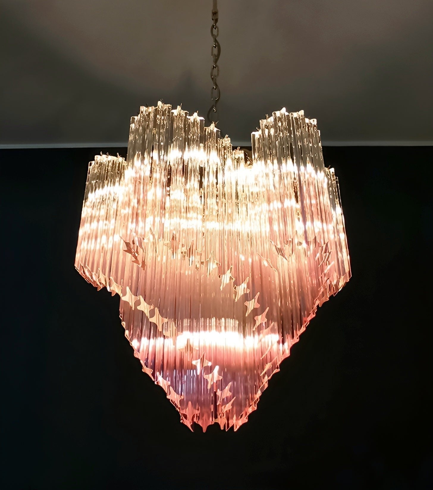Evmararae Gradient Glass Chandelier - Blowlighting