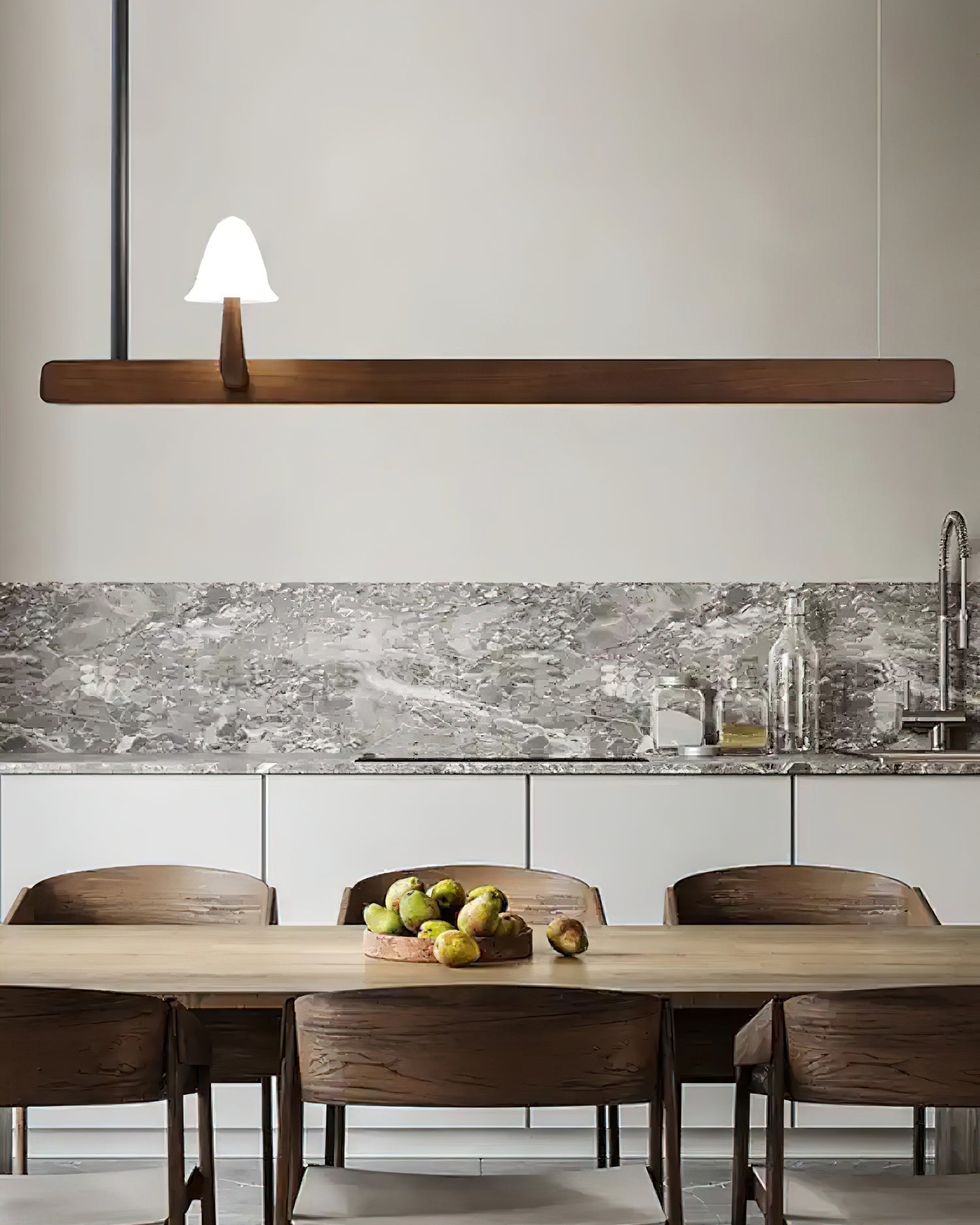 Mushroom Beam Chandelier - Blowlighting