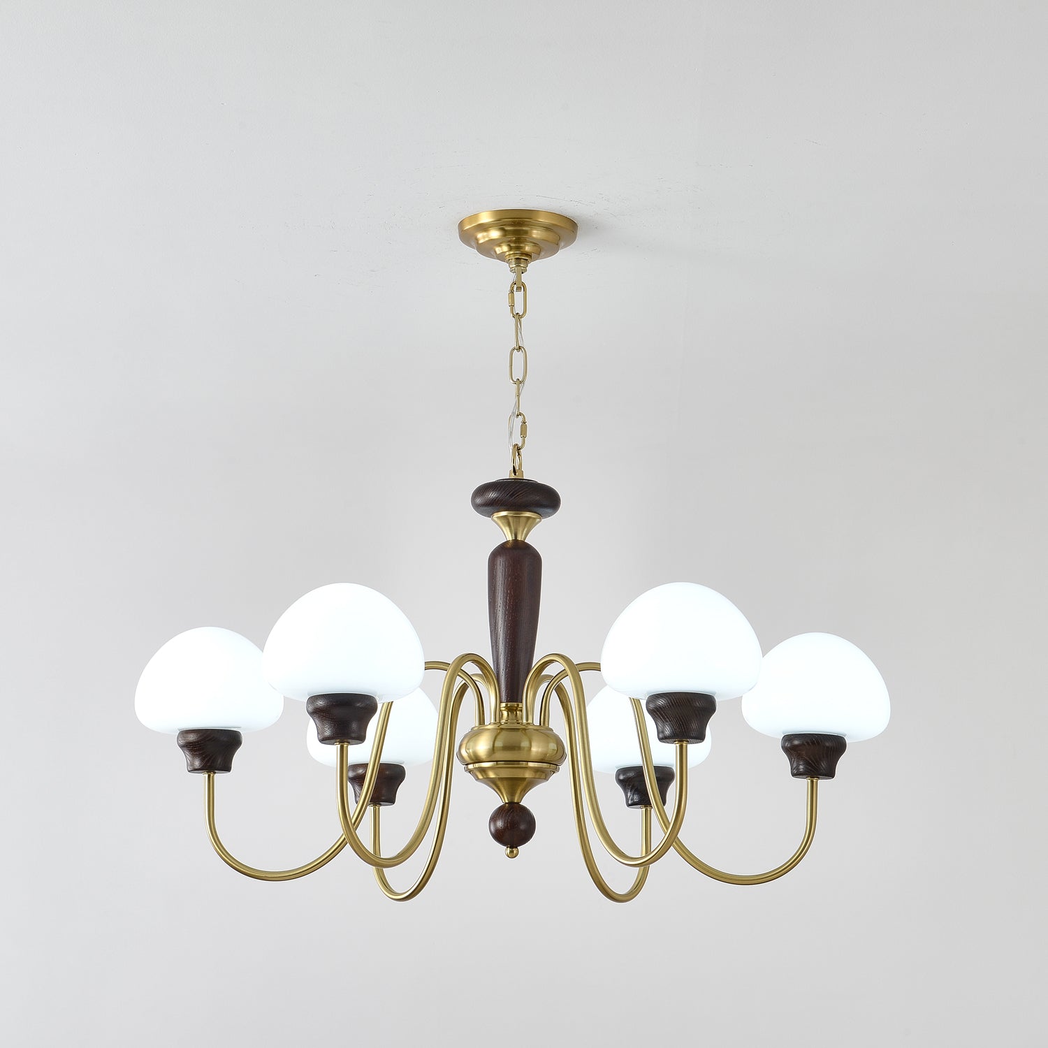 Mushroom Cap Chandelier - Blowlighting