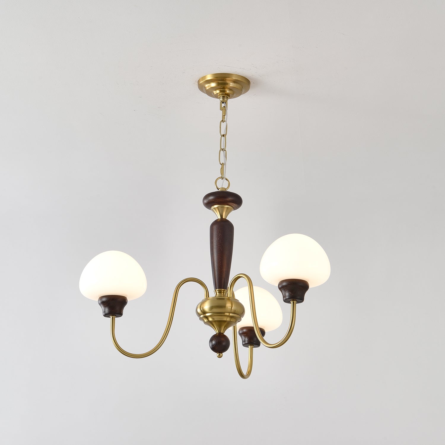 Mushroom Cap Chandelier - Blowlighting