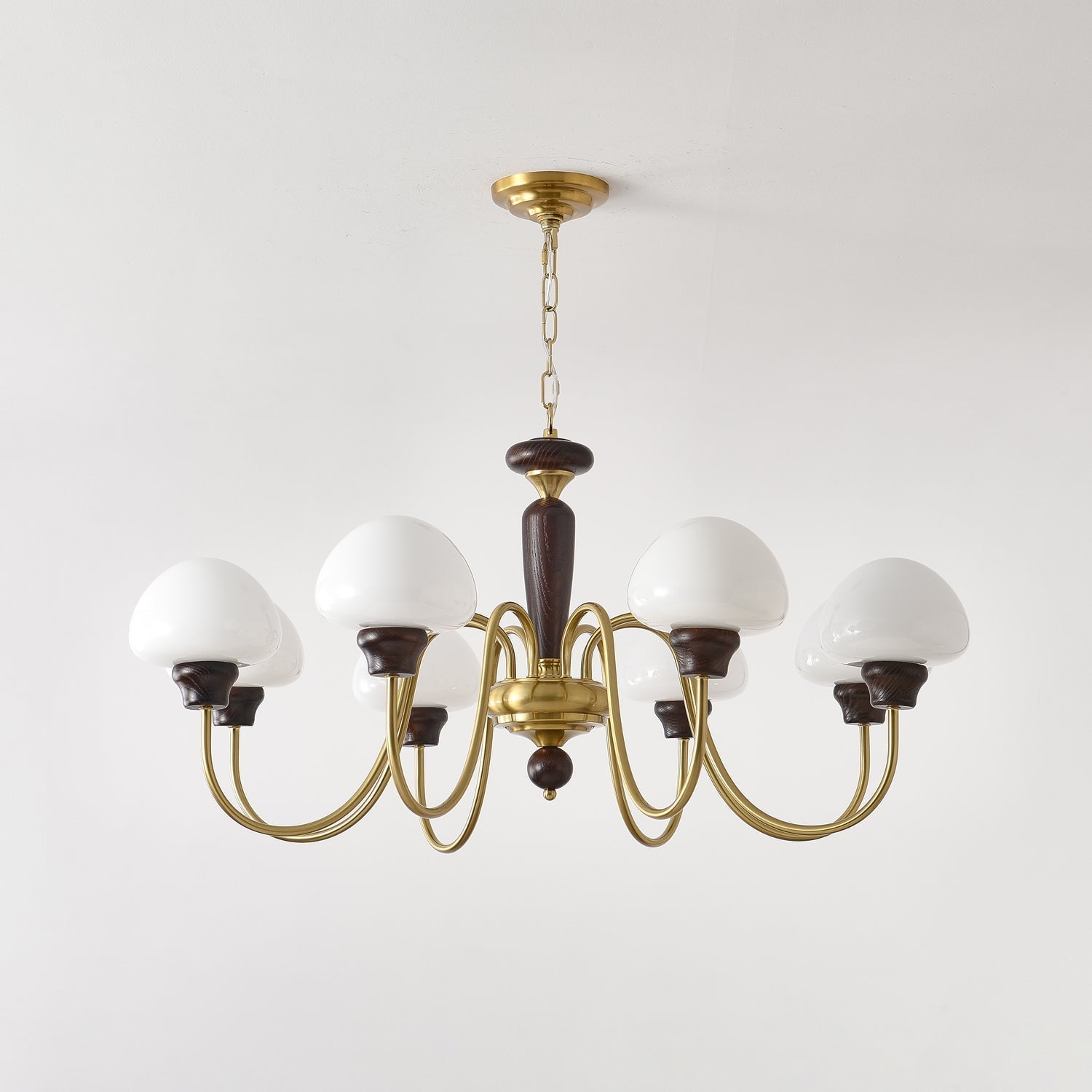 Mushroom Cap Chandelier - Blowlighting