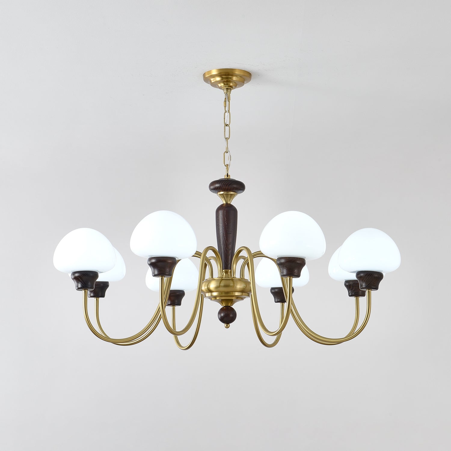 Mushroom Cap Chandelier - Blowlighting