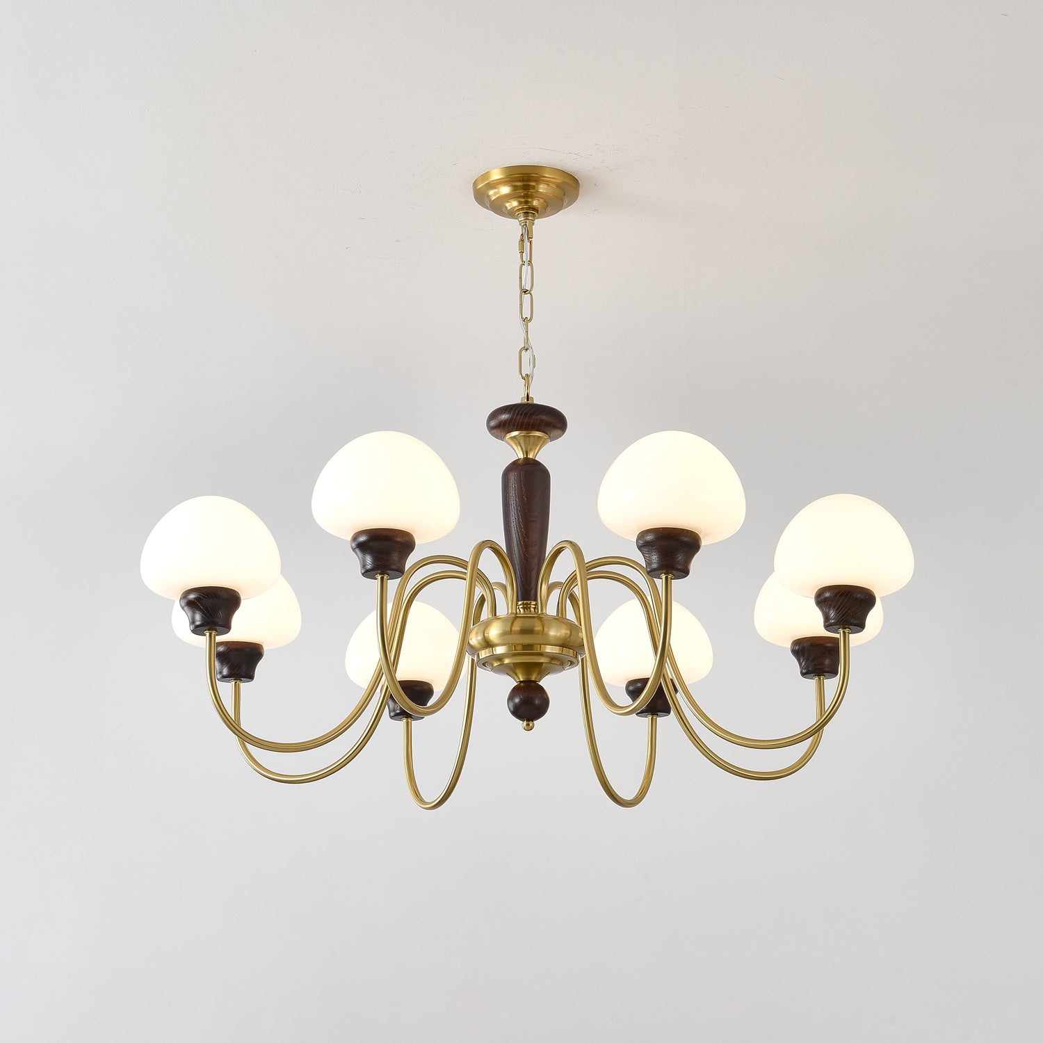 Mushroom Cap Chandelier - Blowlighting