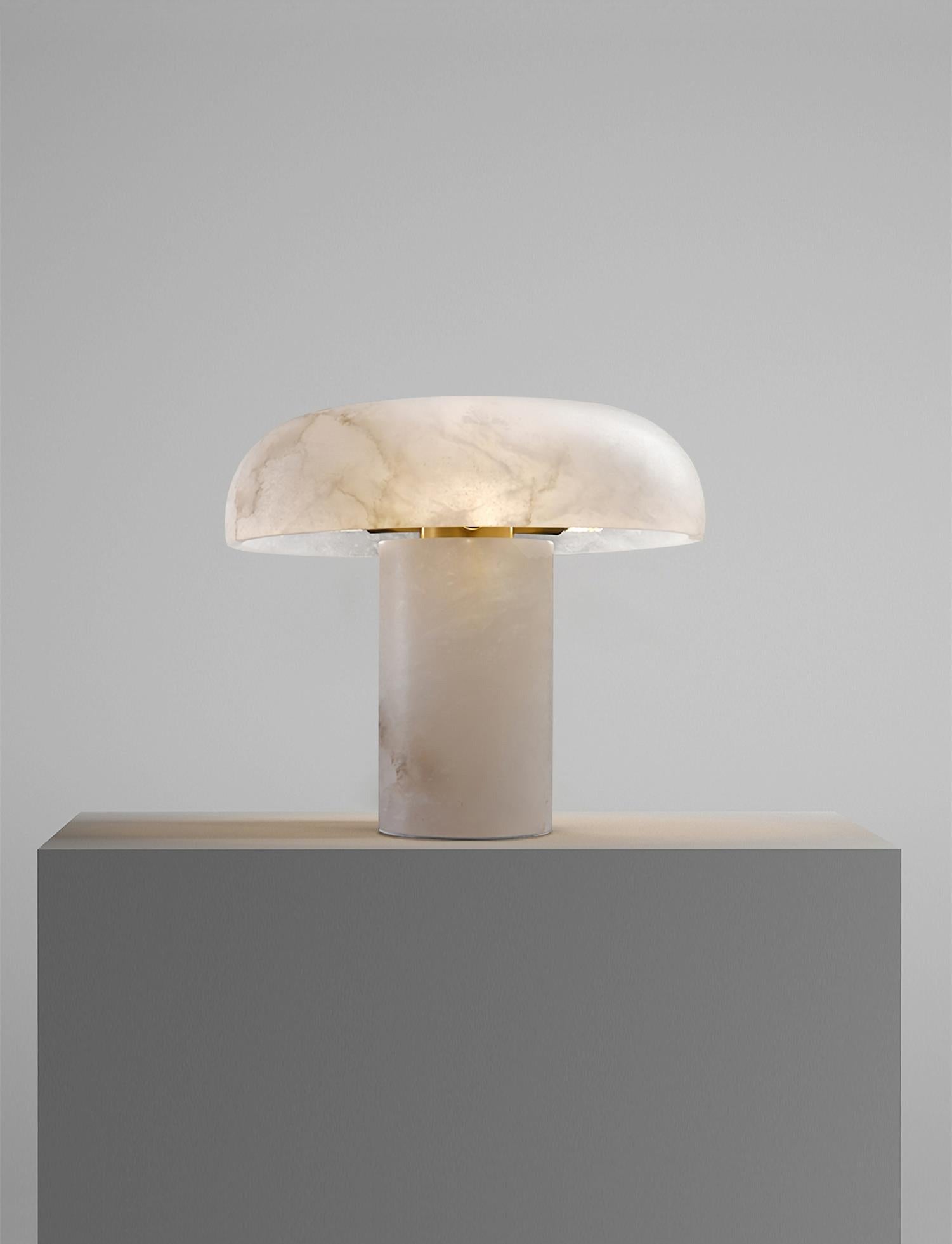 Mushroom Type Table Lamp - Lamp Copper