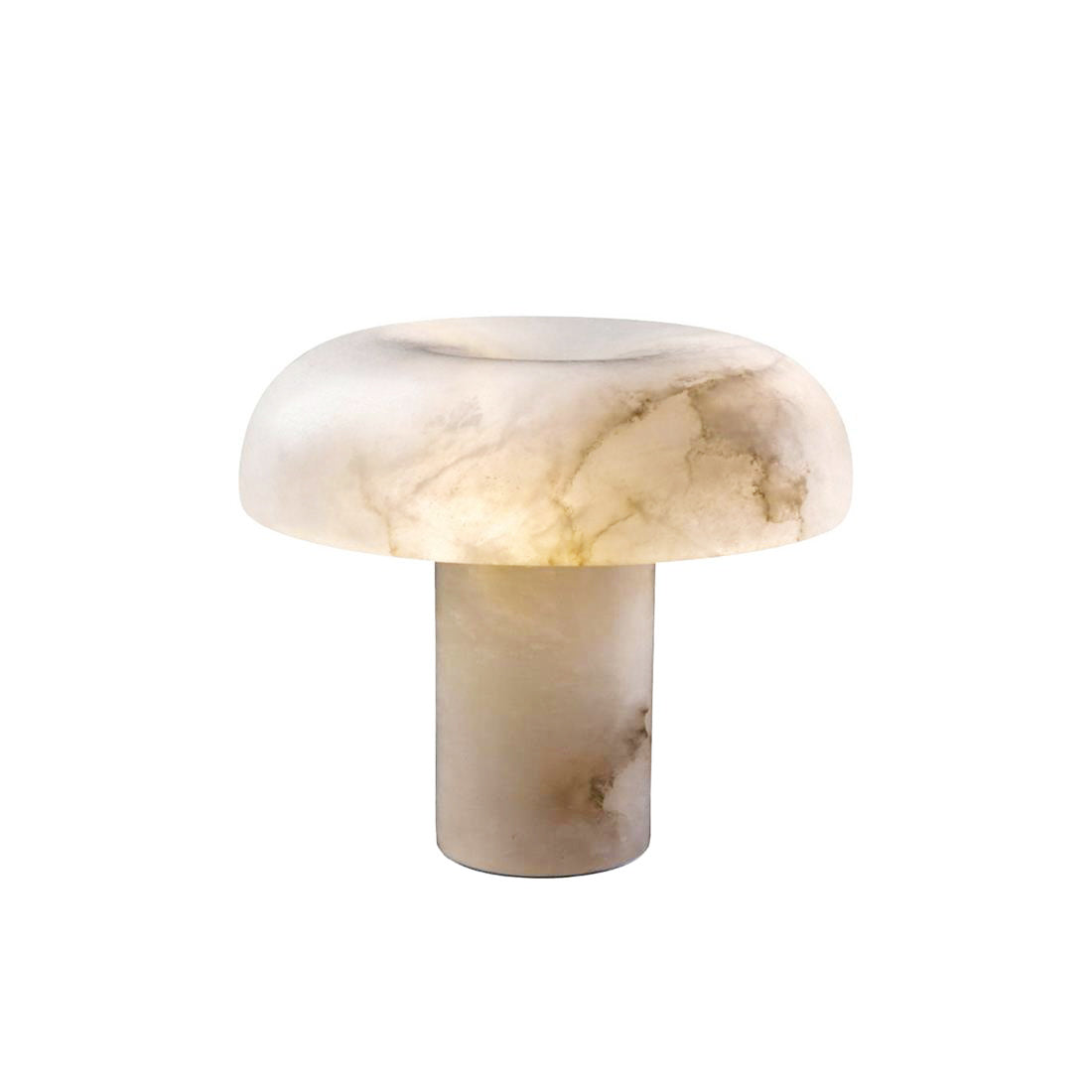 Mushroom Type Table Lamp - Lamp Copper