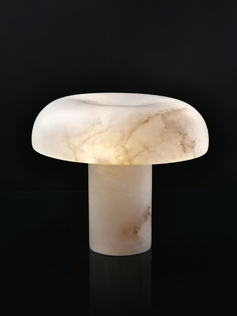 Mushroom Type Table Lamp - Lamp Copper
