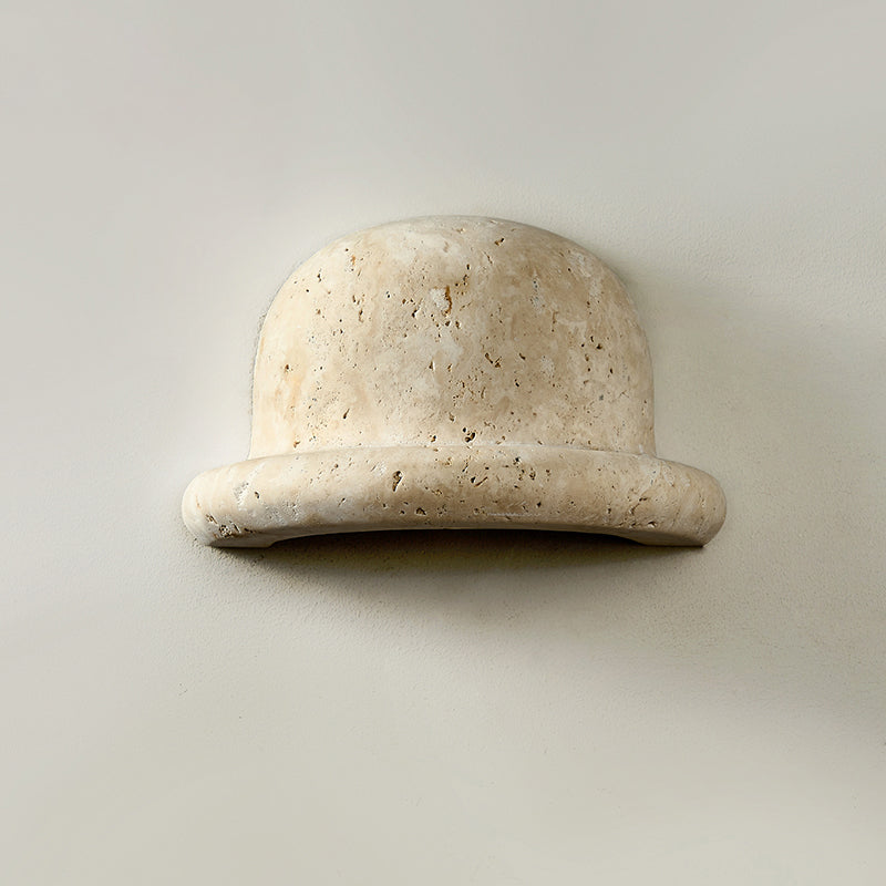 Zeloror Individual Creativity Travertine Wall Lamp - Lamp Copper