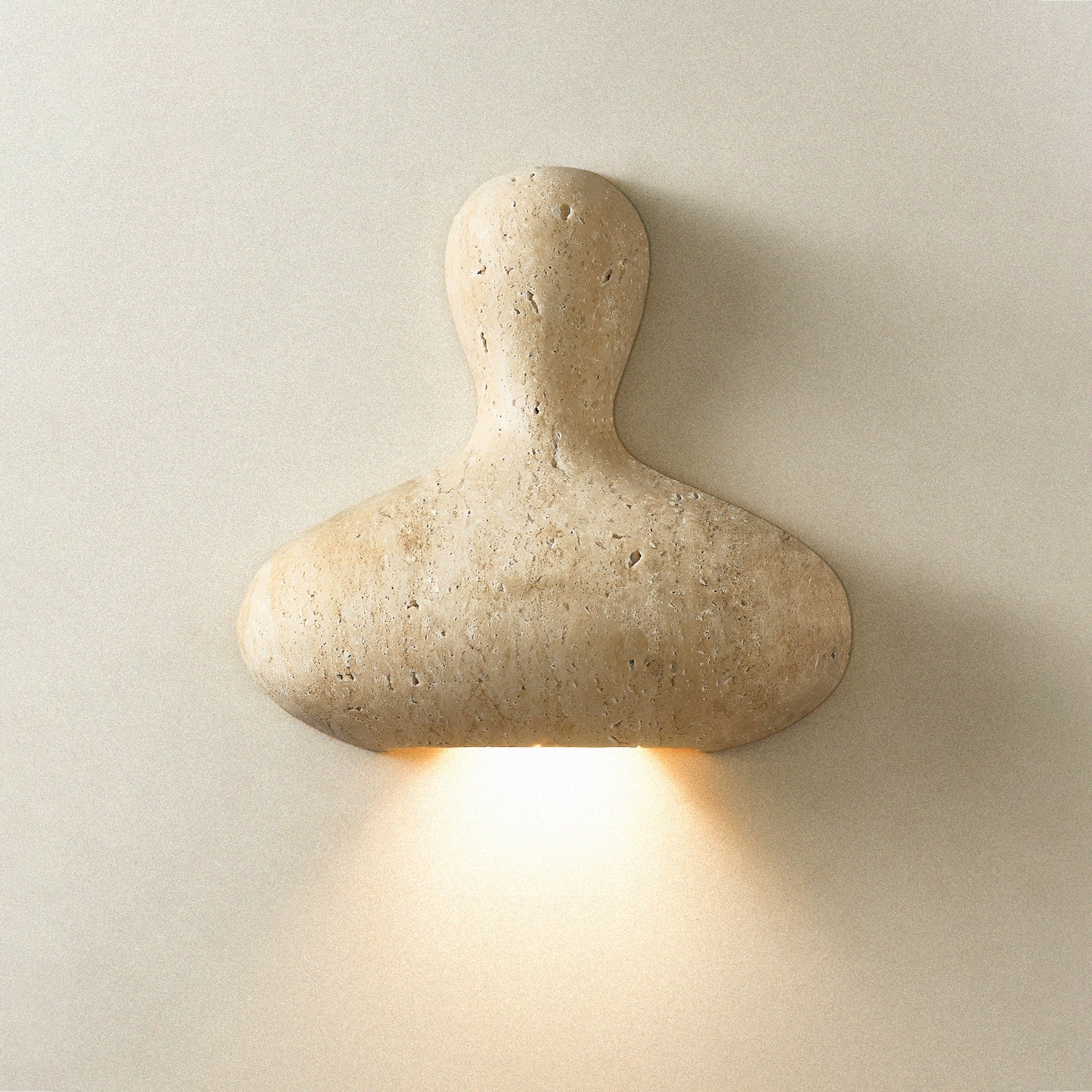 Zeloror Individual Creativity Travertine Wall Lamp - Lamp Copper